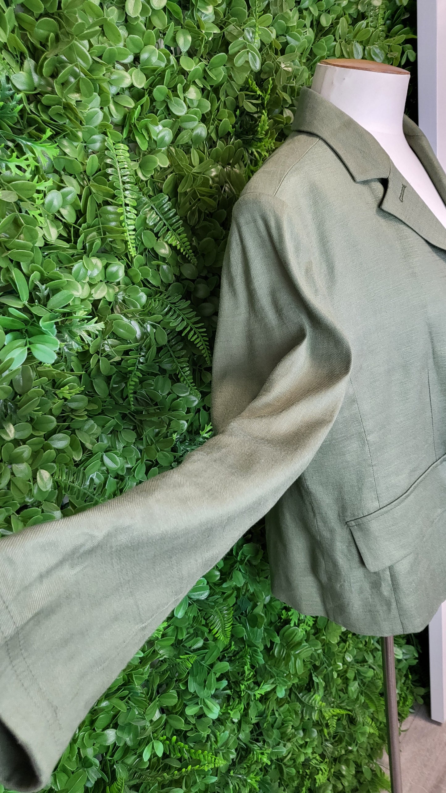 Lania The Label Olive Button Blazer (14)