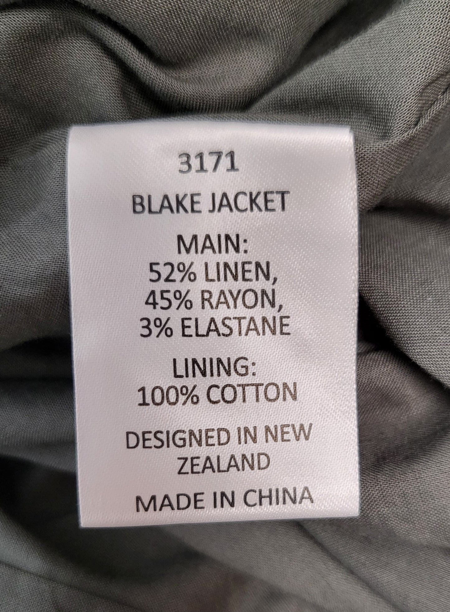 Lania The Label Olive Button Blazer (14)