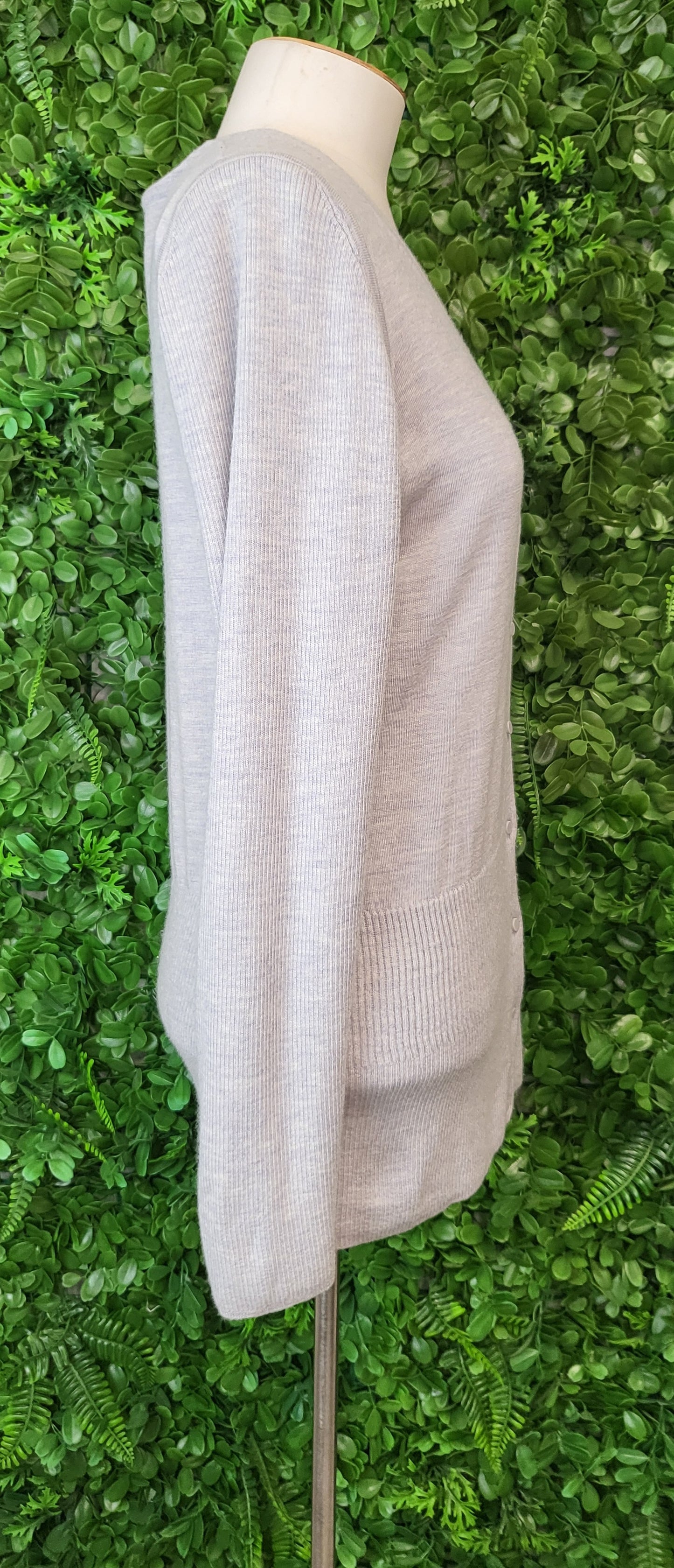 Witchery Grey Merino Cardigan (12)
