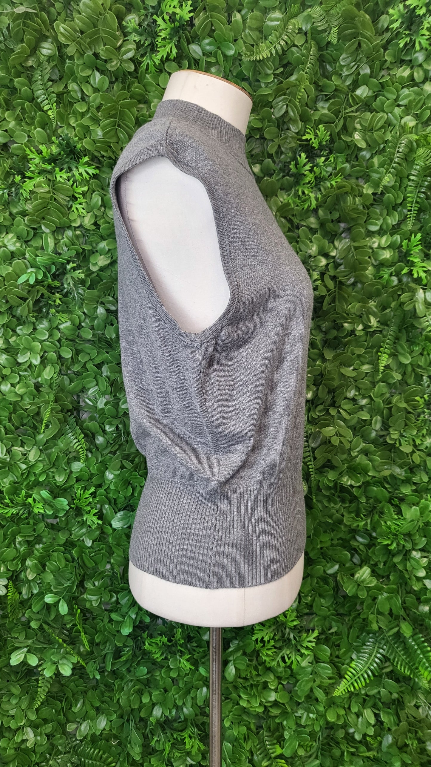 Portmans Grey Knit Vest (10-12)