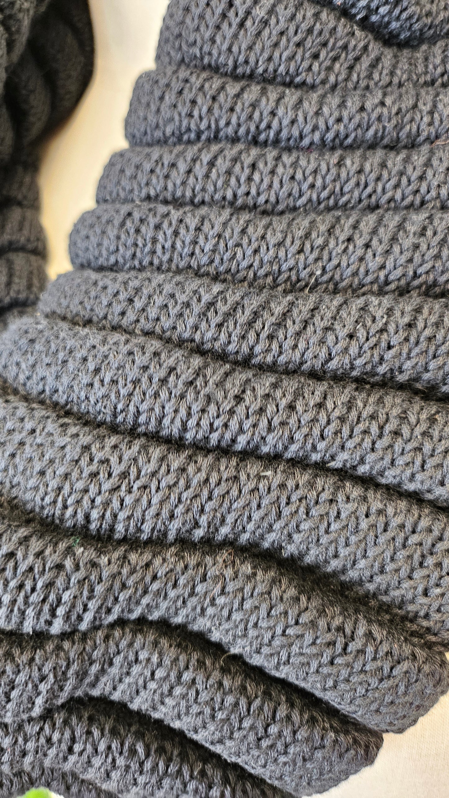 Ionna Kourbela Black Knit Snood