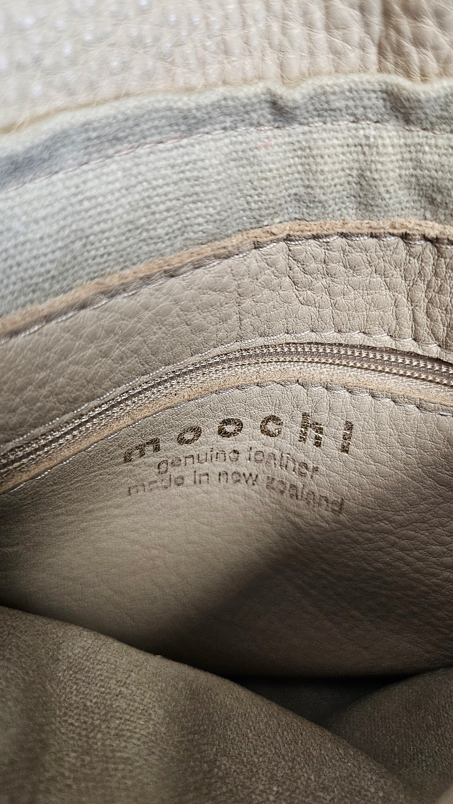Moochi Beige Crossbody Bag (16cmx22cm)