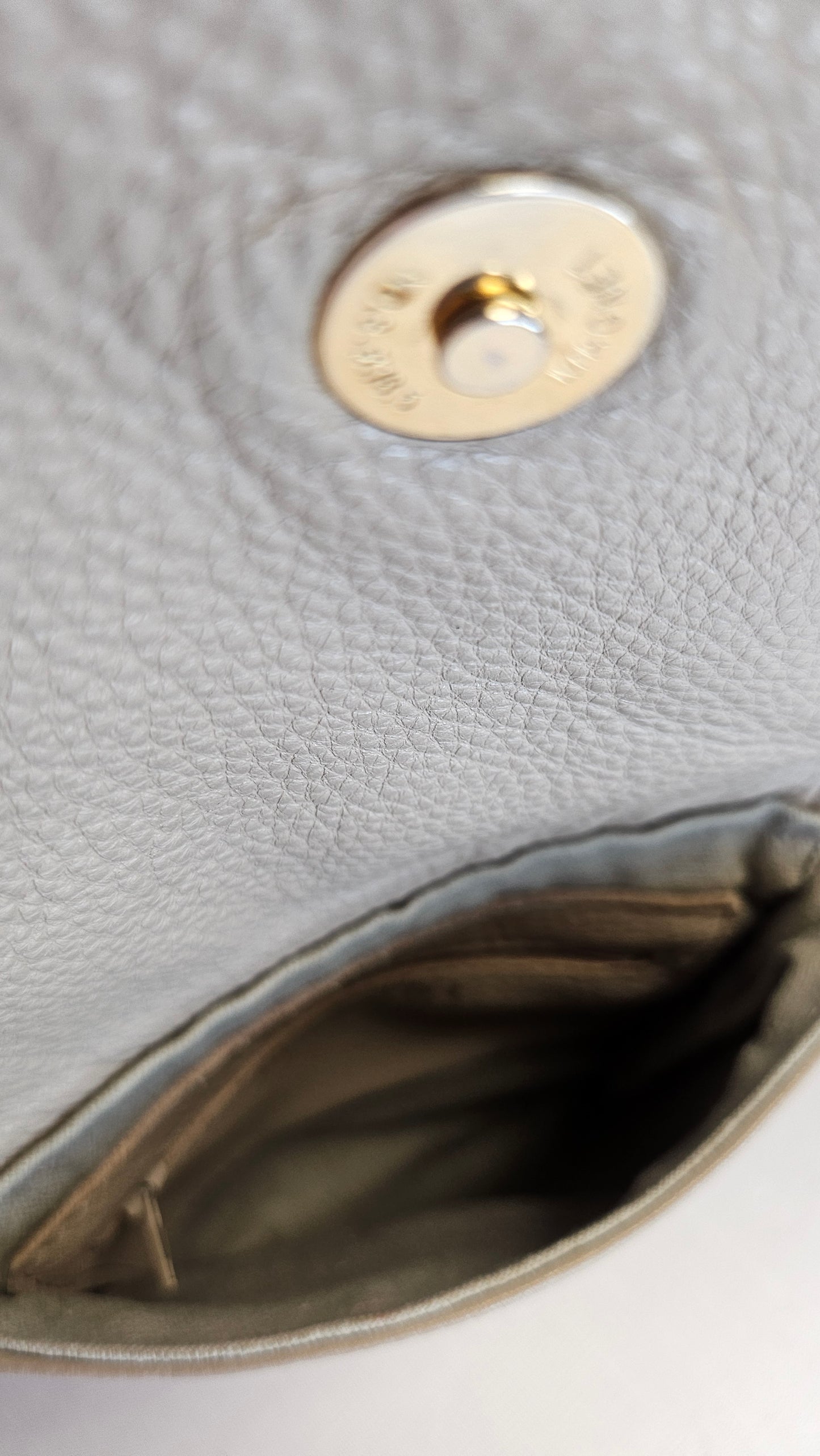 Moochi Beige Crossbody Bag (16cmx22cm)