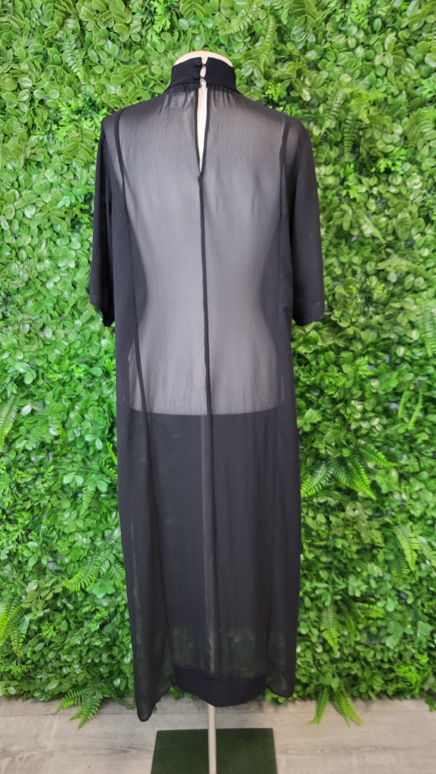 Moochi Black Sheer Layer Tabard (10)