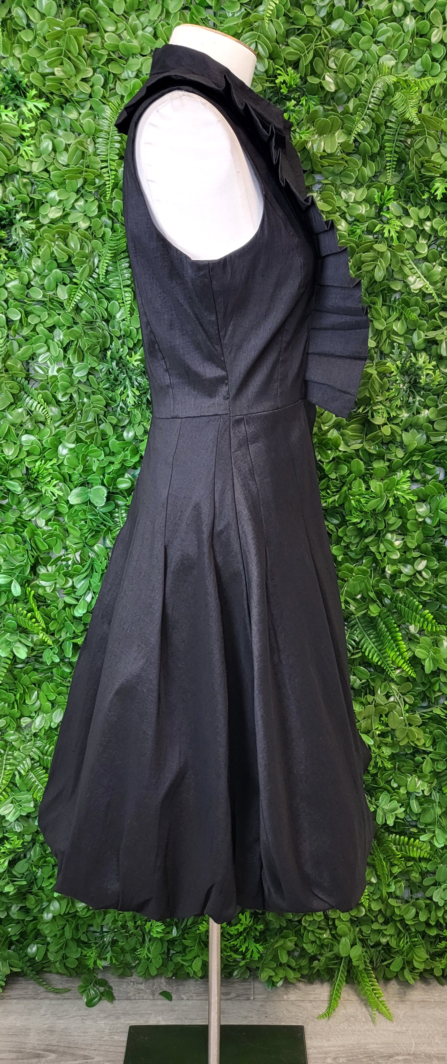 Cachet Black Lapel Dress (10)