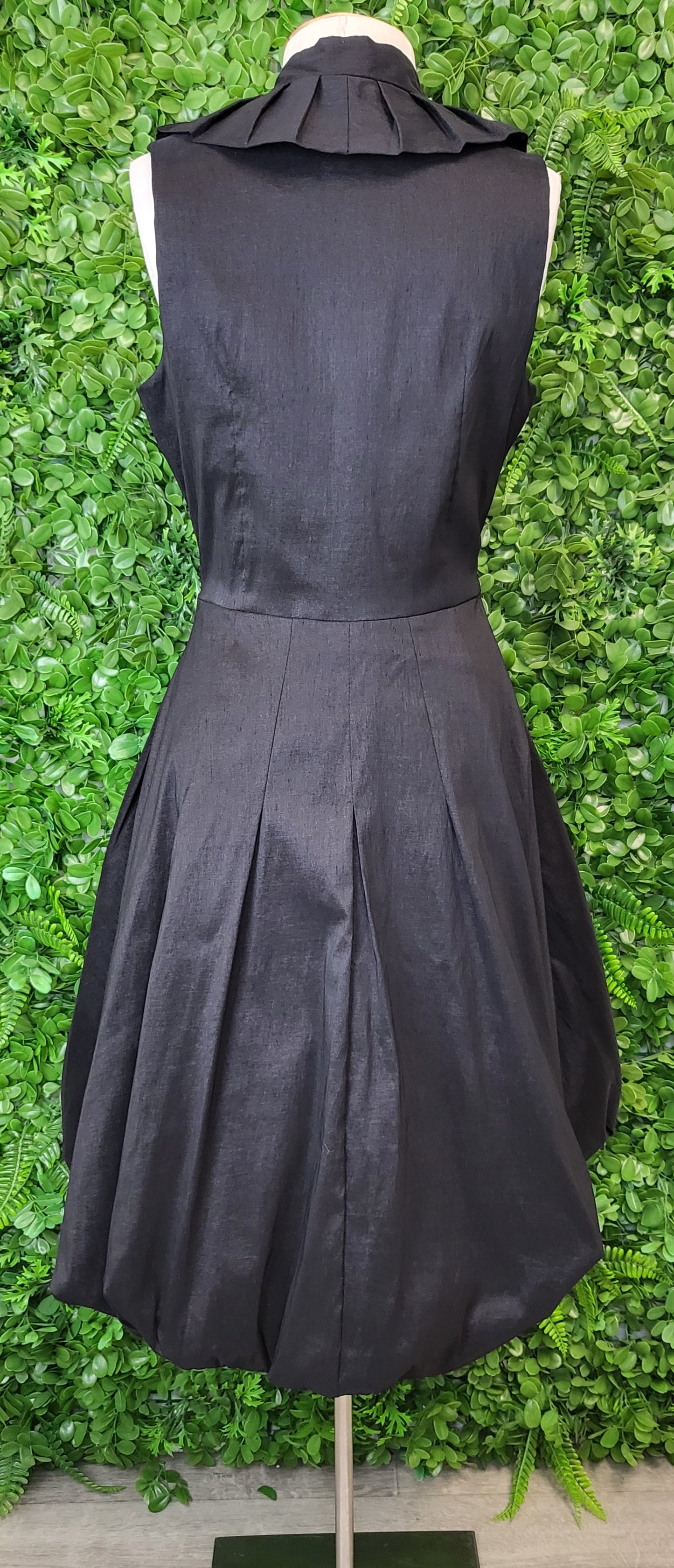 Cachet Black Lapel Dress (10)