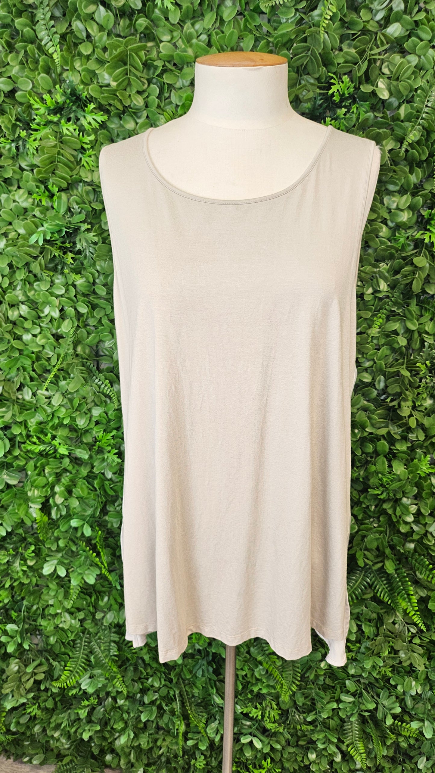 Paula Ryan Sand 2 Piece Top (14-16)