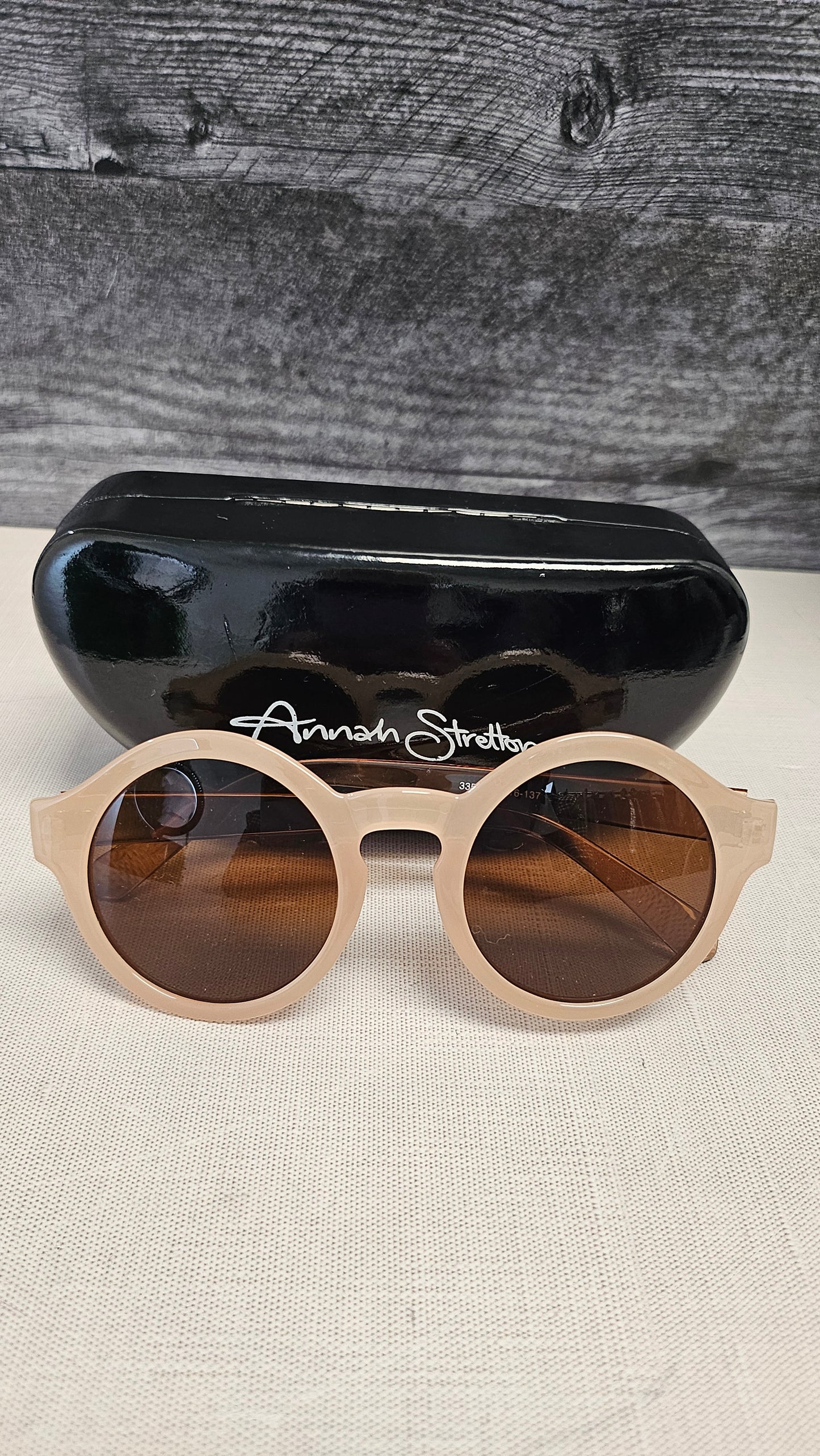 Annah Stretton Beige Framed Sunnies