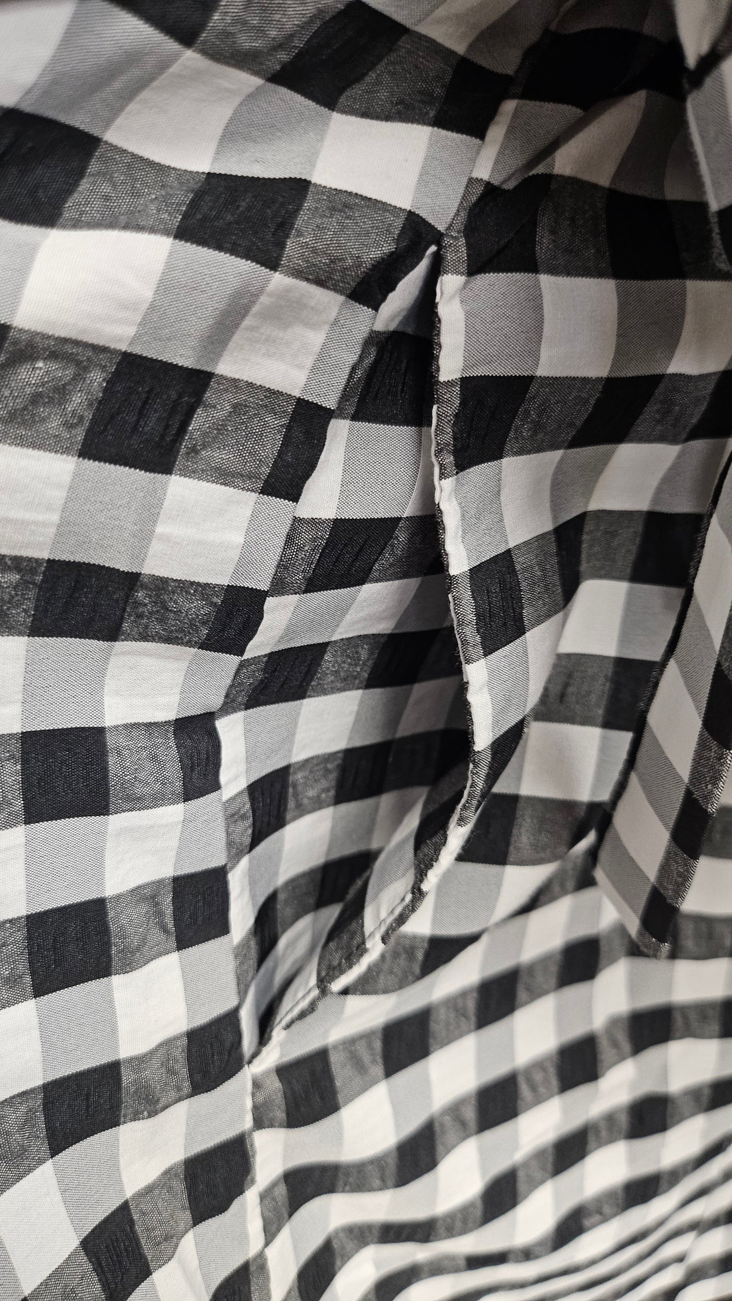 City Chic Check Gingham Smock Dress (16-18)