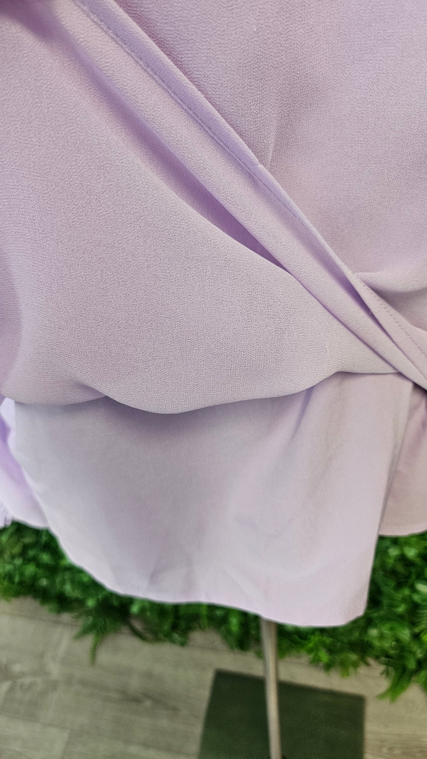Pretty Basics Lilac Sheer Blouse (10)