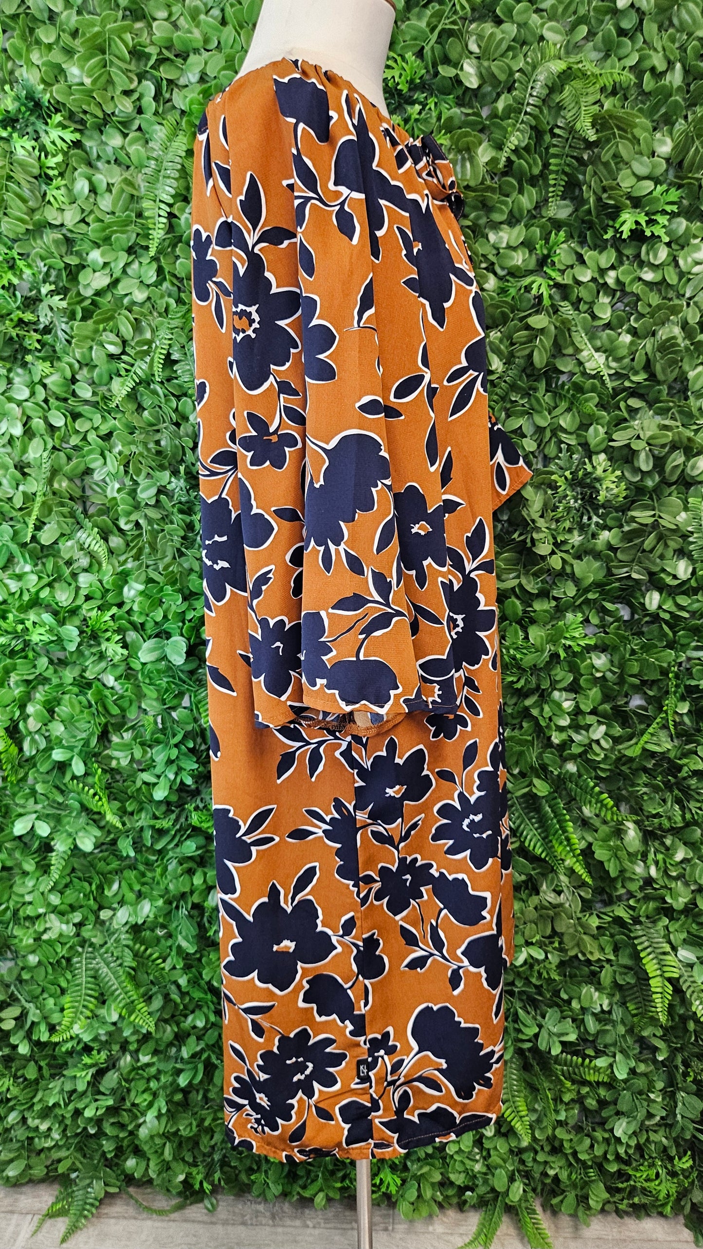 Kilt Floral Shift Dress (14)