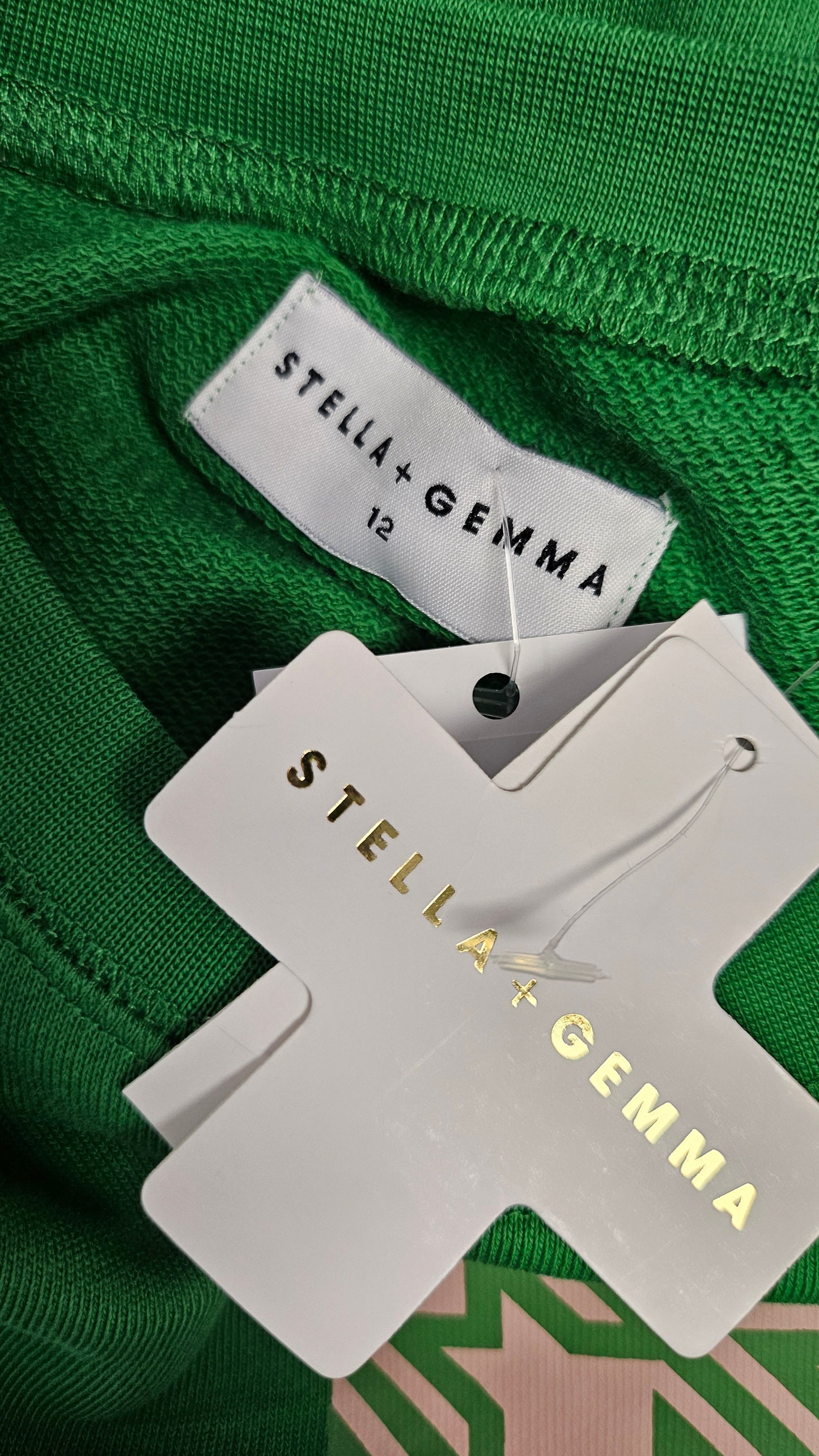 Stella+Gemma Green Crew Neck Sweater BNWT (12)