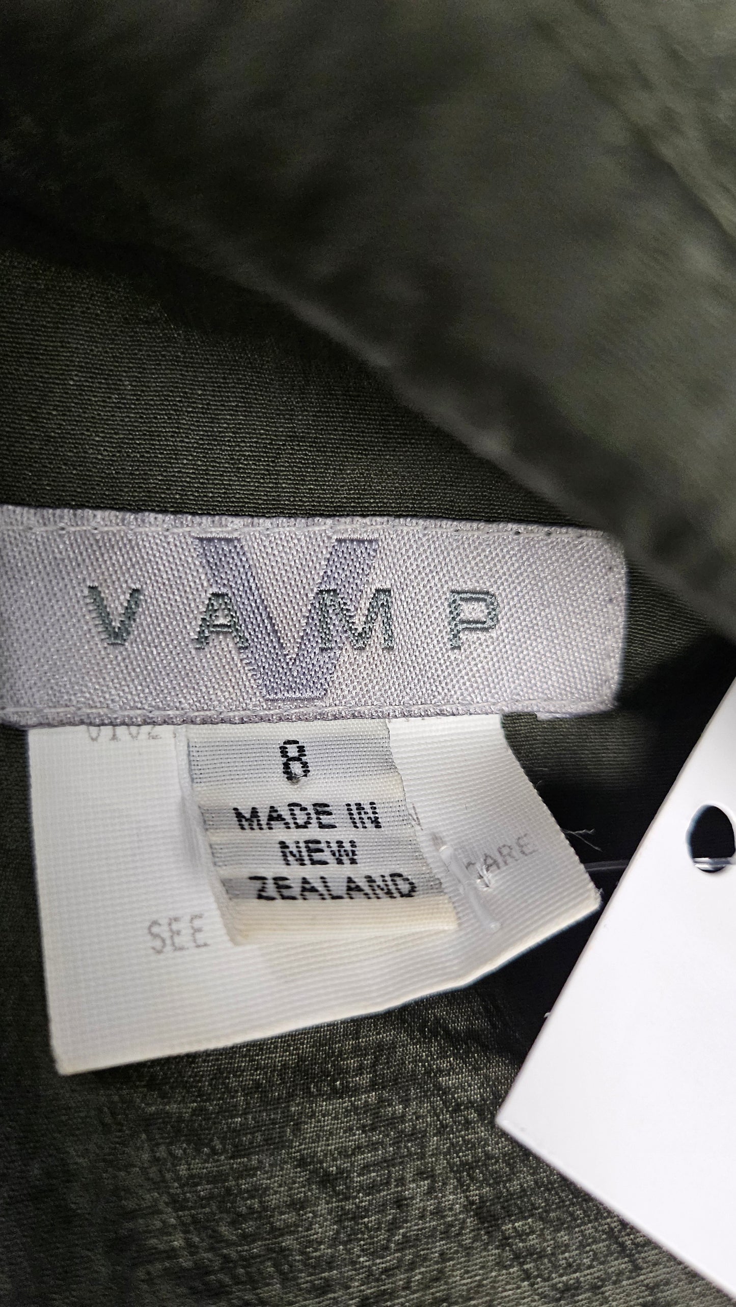 Vamp Olive A-Line Jacket (8-12)