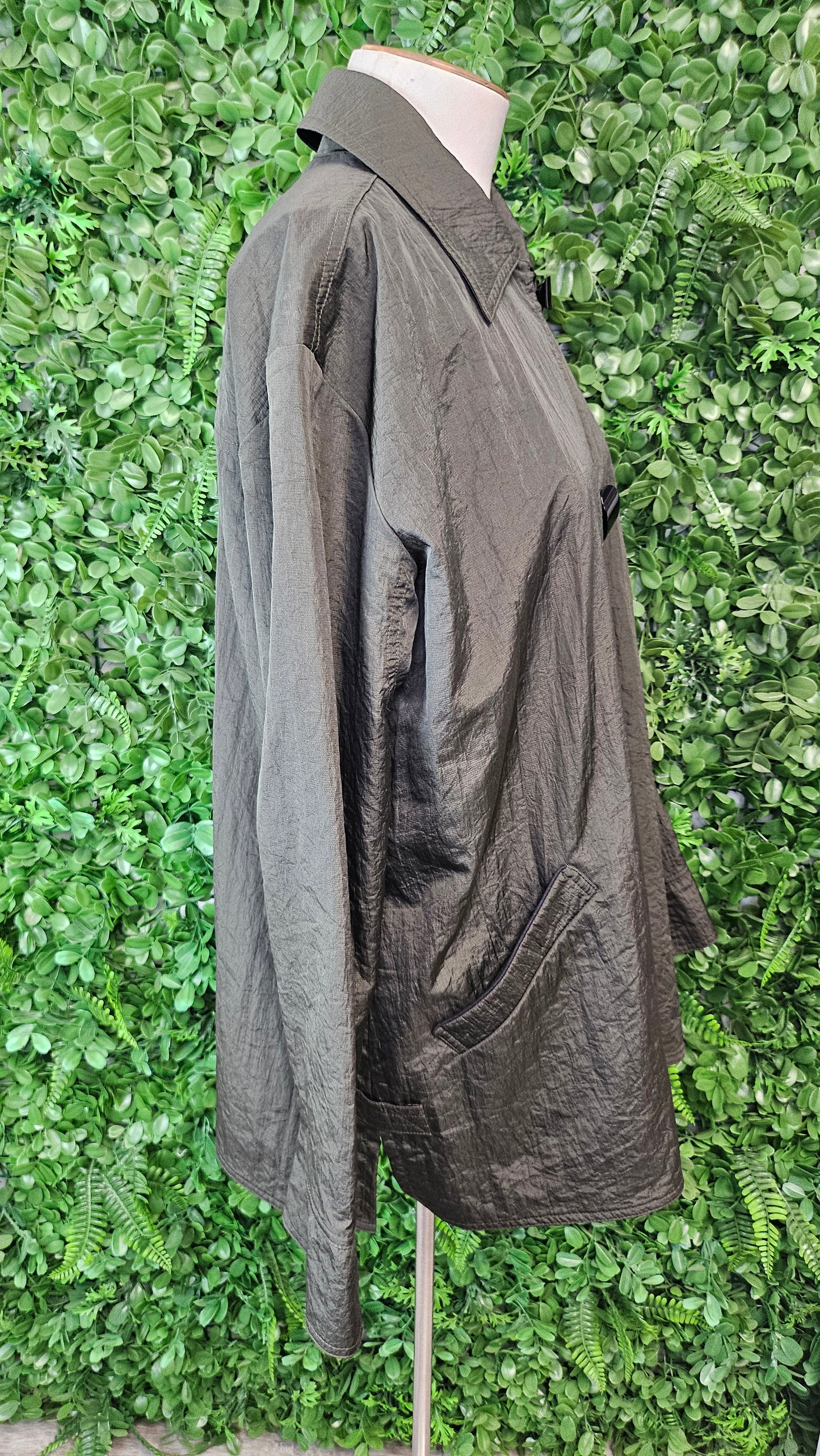 Vamp Olive A-Line Jacket (8-12)