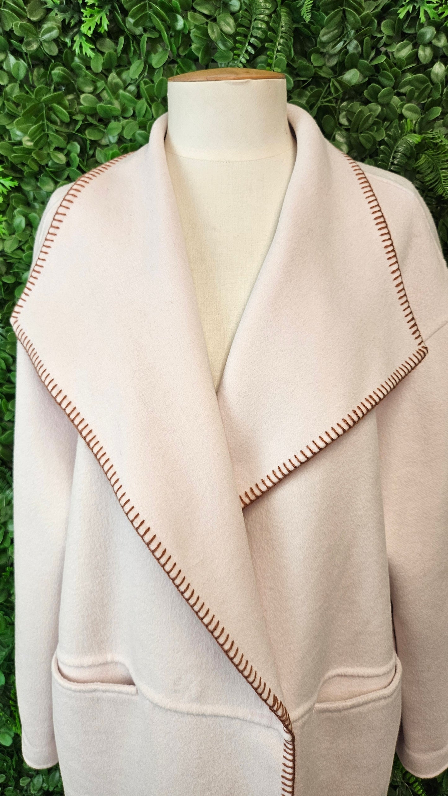 Loobies Story Dusky Blush Pink Capucine Coat (14)