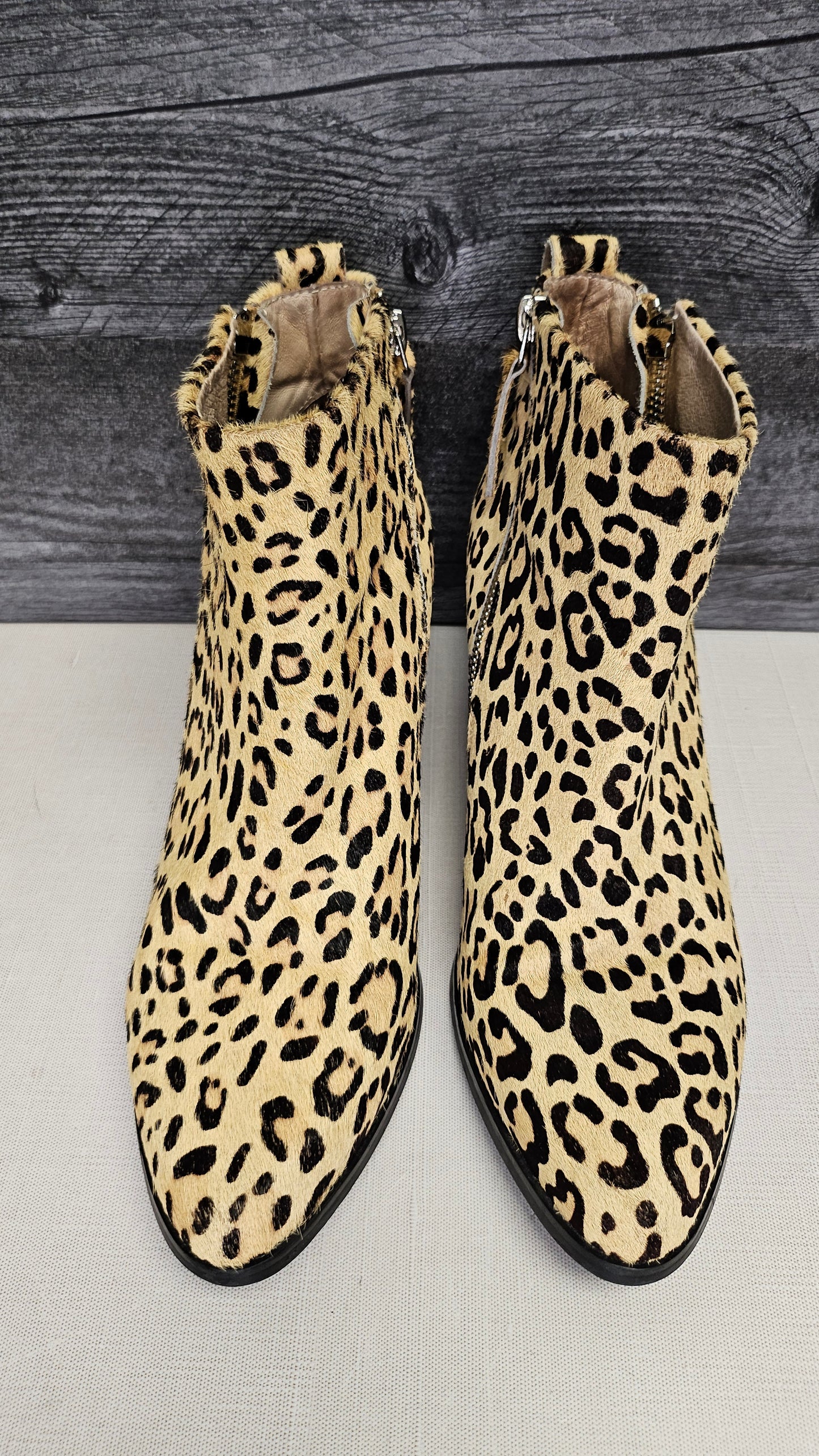Andrea Biani Leopard Print Boot (40)