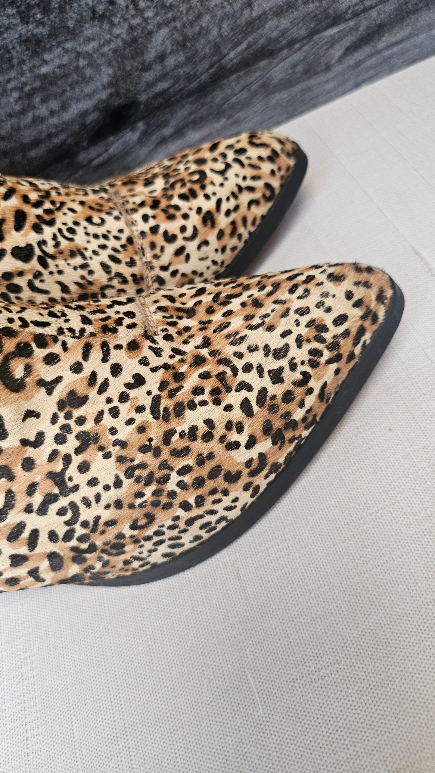 Mollini Leopard Print Boot (37)