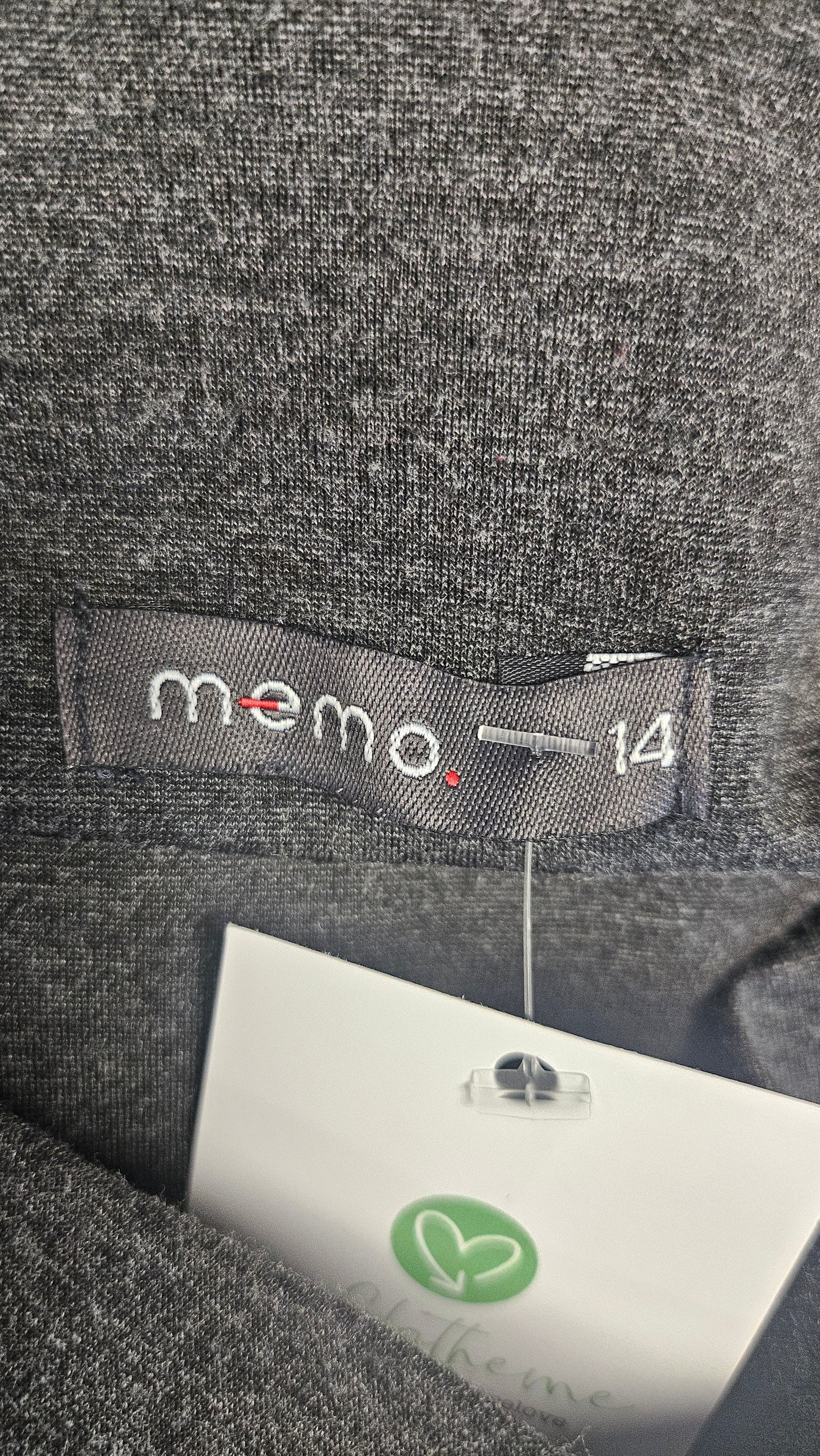 Memo Grey Draped Front Dress (14)