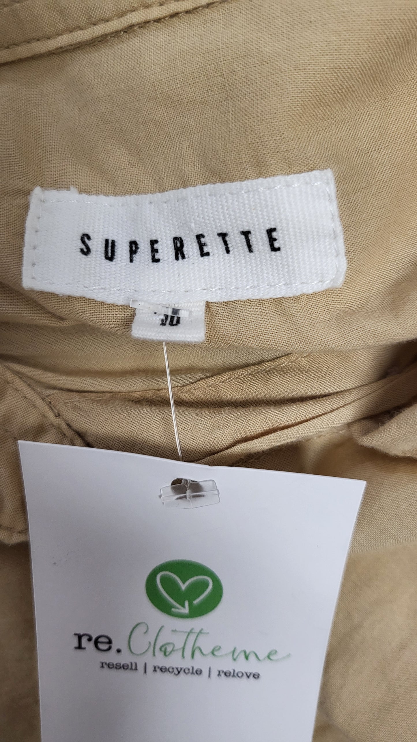 Superette Tan Cotton Shirt (10)