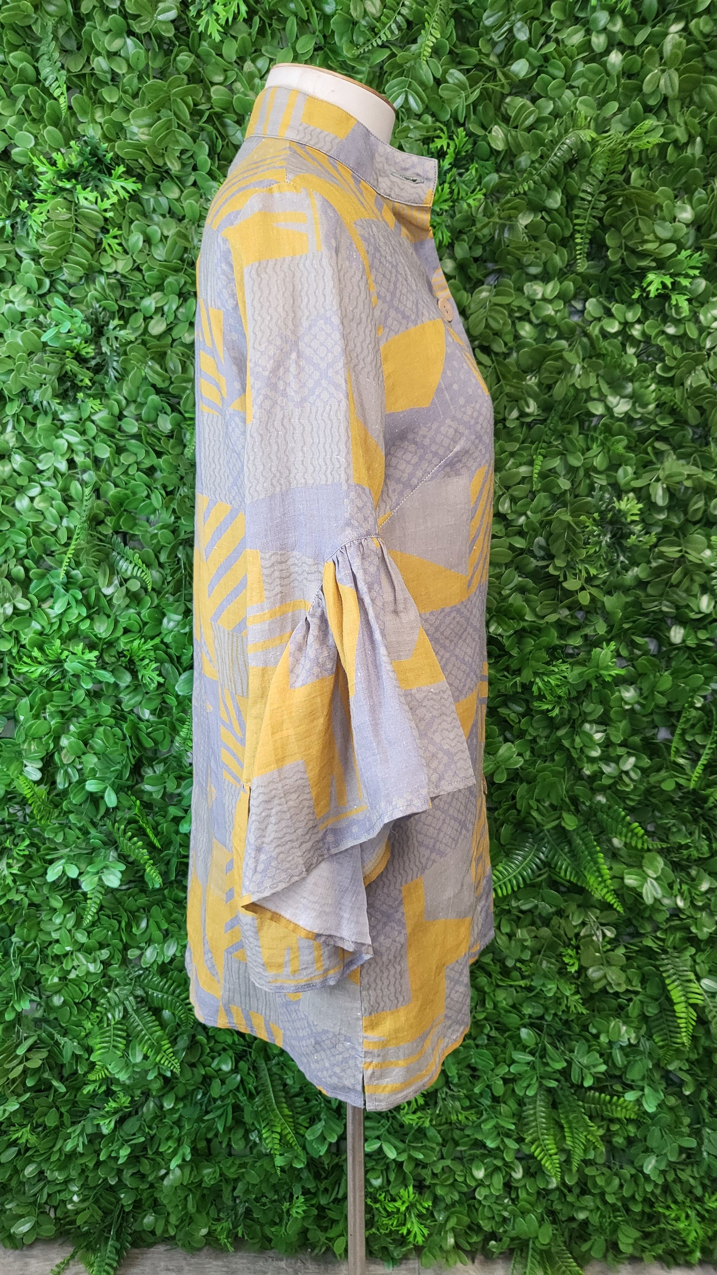 Cupcake grey/yellow Fan Sleeve Shirt (10)