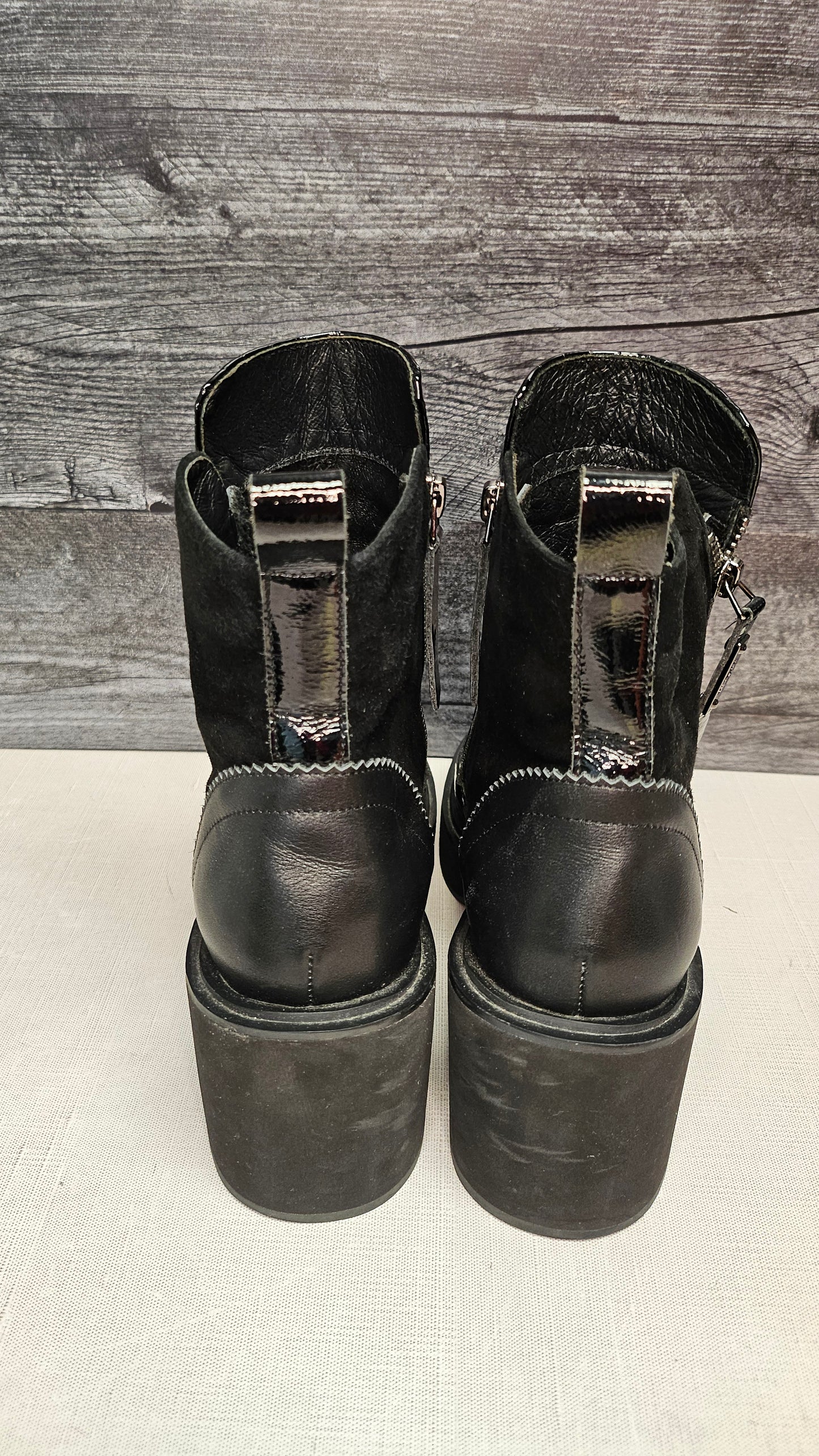 Minx Black Emmy Platform Boot (39)