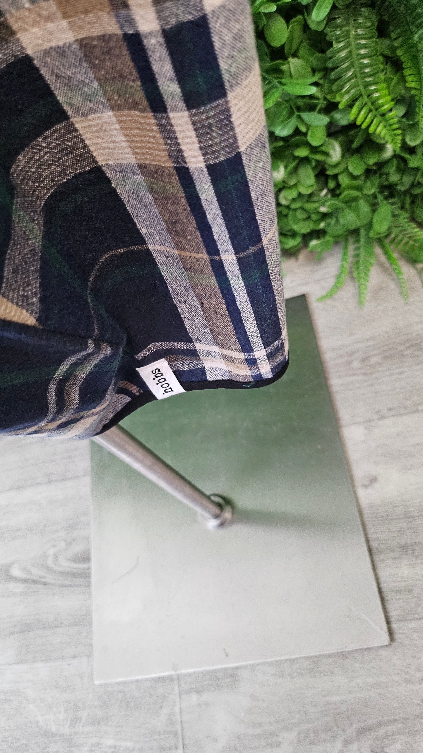 Deanne Hobbs Check Barrel Pant (10)