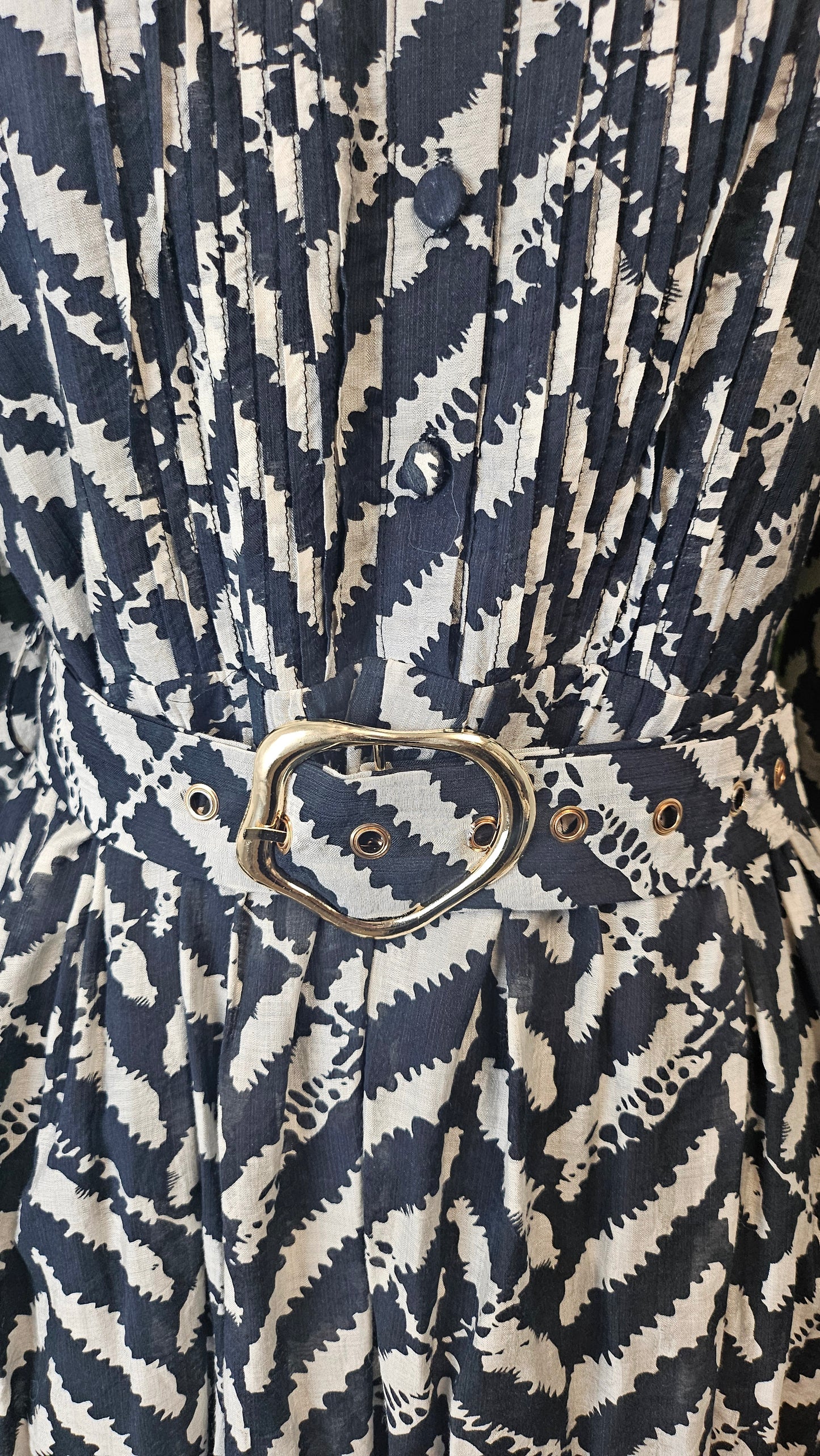 Halo & Hazard Multi Shirt Dress (10-12)