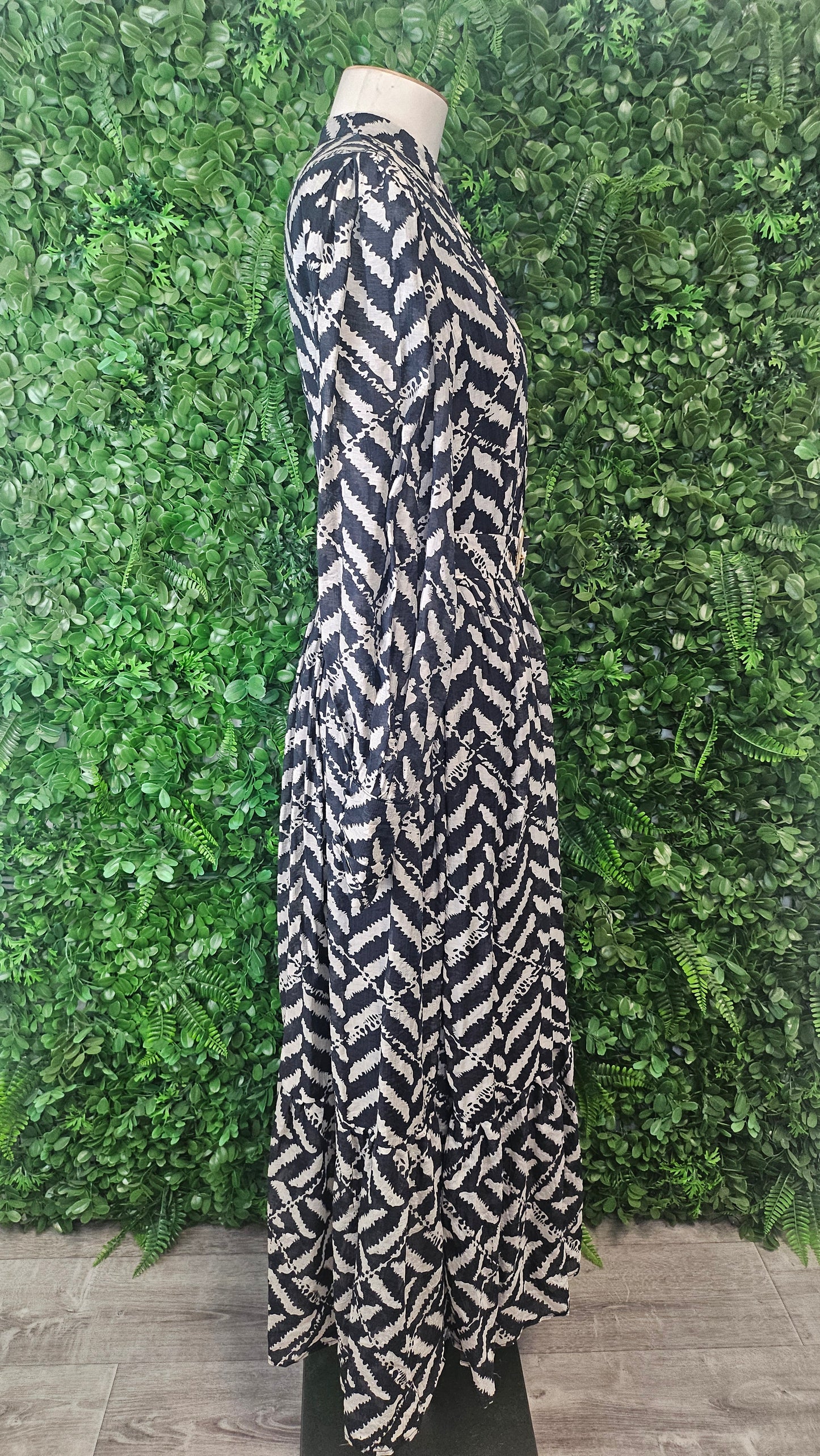 Halo & Hazard Multi Shirt Dress (10-12)
