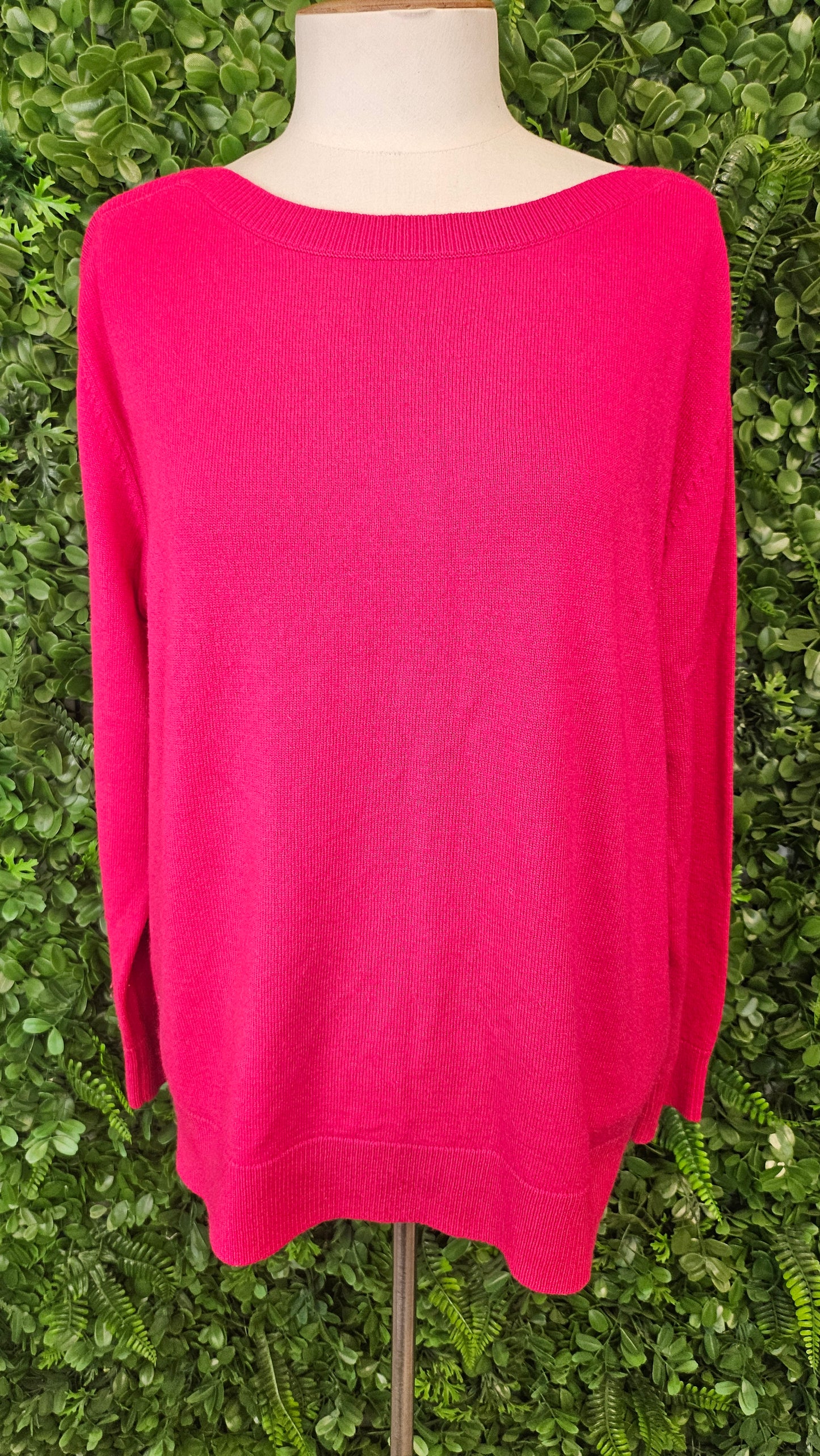 Simply You Pink Wool/Cashmere Knit (12)