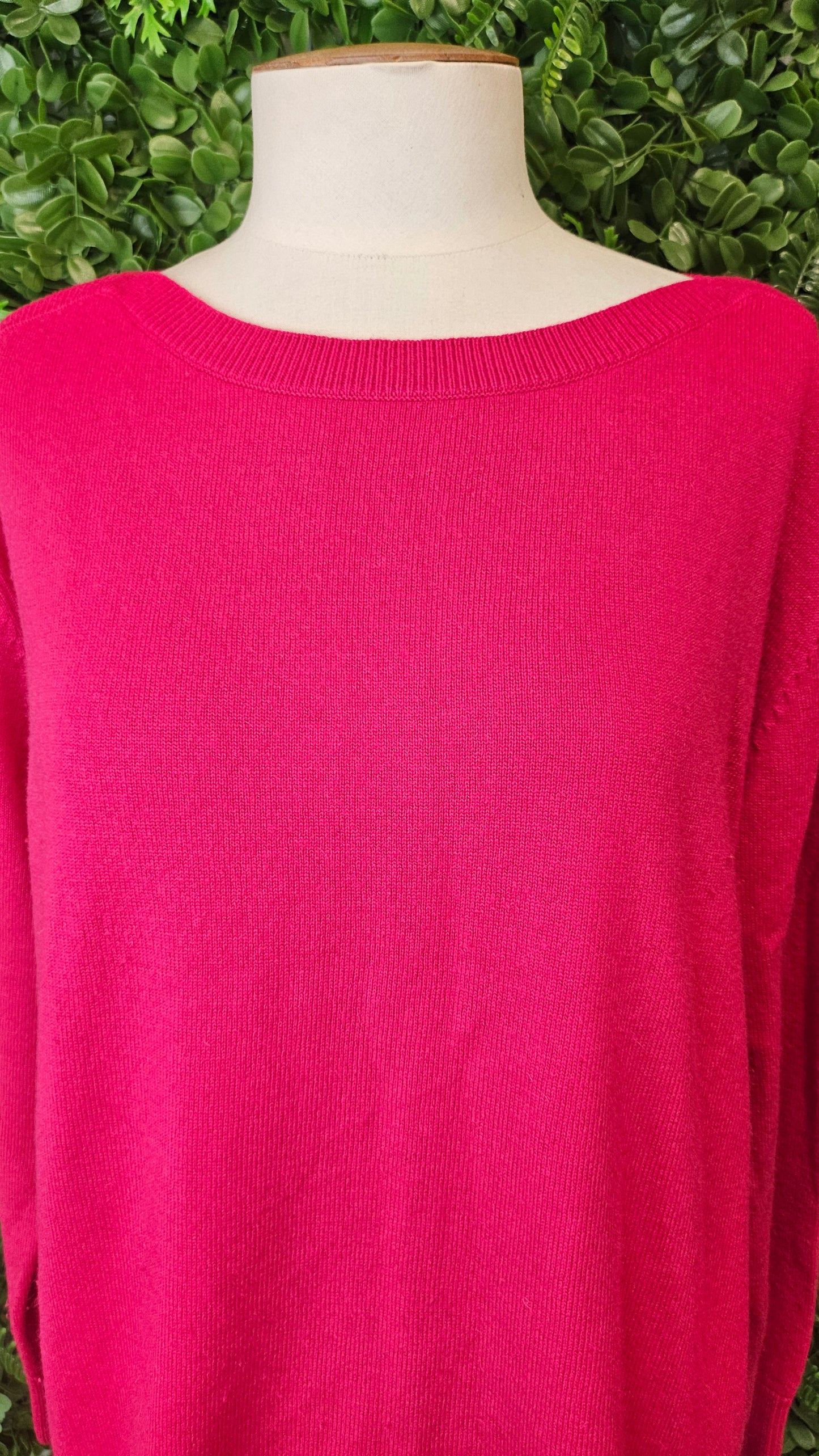 Simply You Pink Wool/Cashmere Knit (12)
