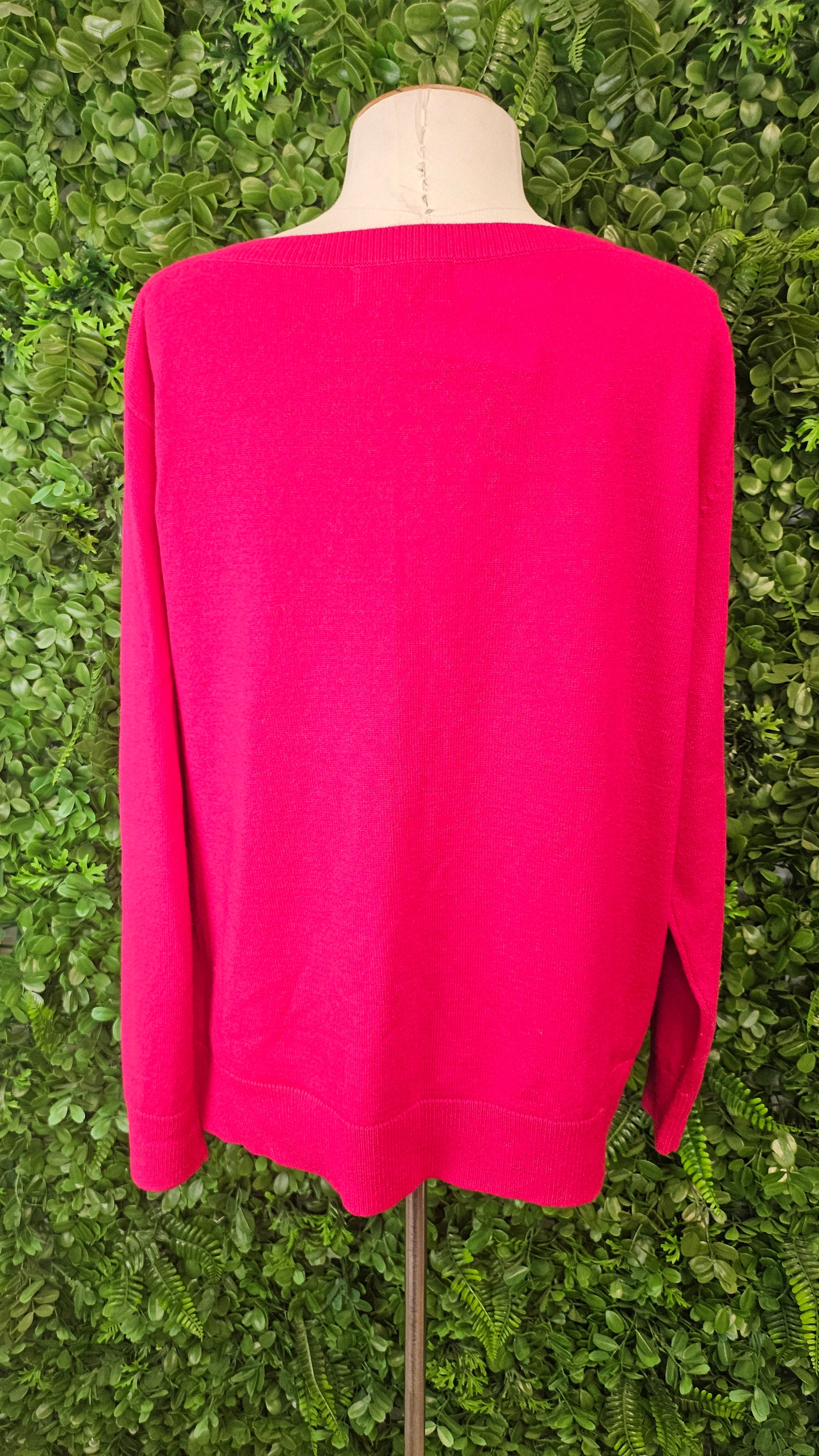 Simply You Pink Wool/Cashmere Knit (12)