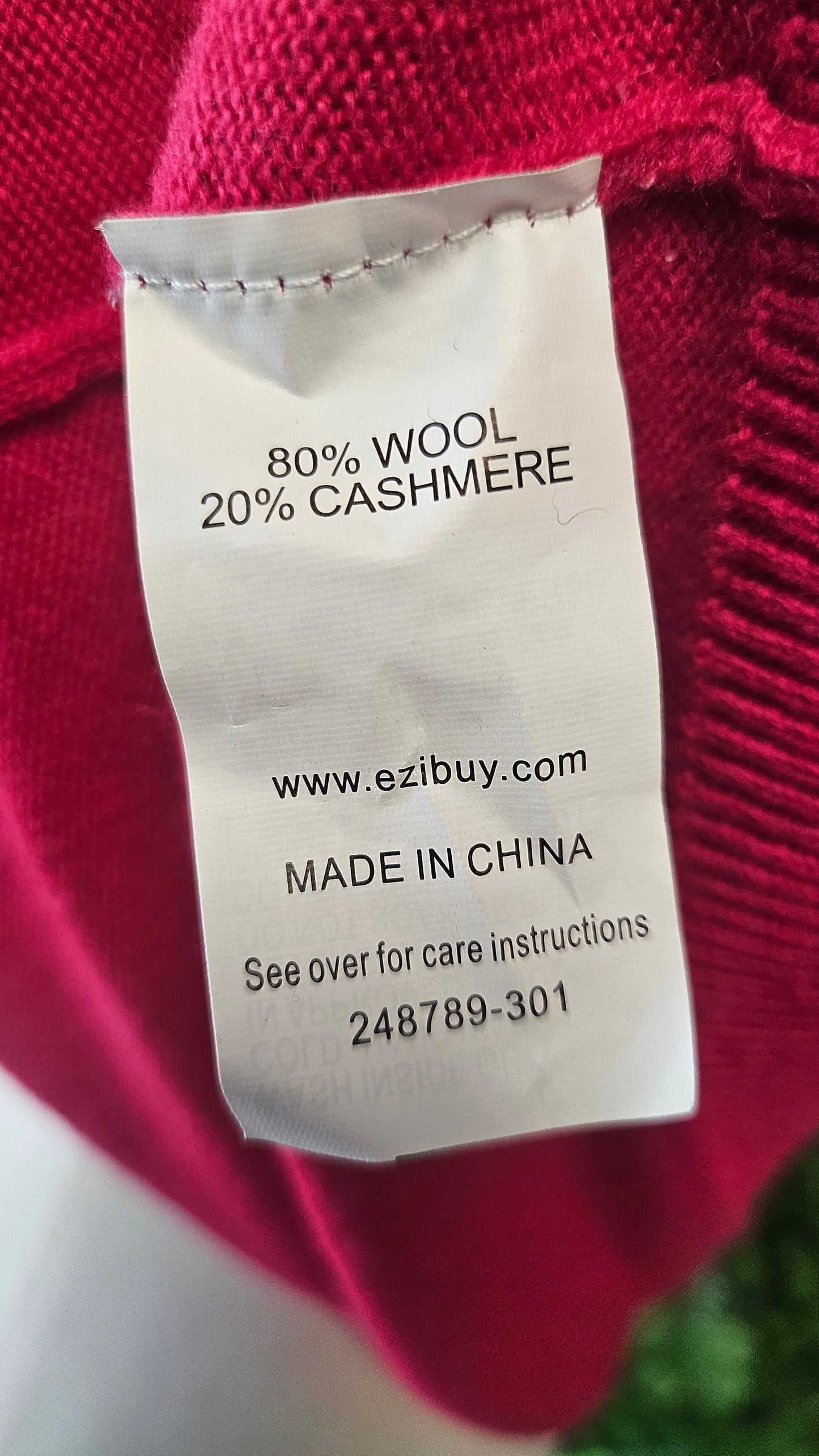 Simply You Pink Wool/Cashmere Knit (12)