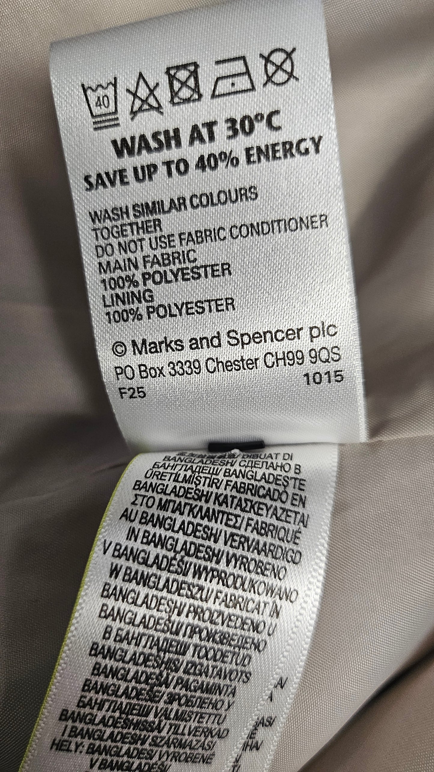 M&S Neutral Cropped Trench Coat (14)