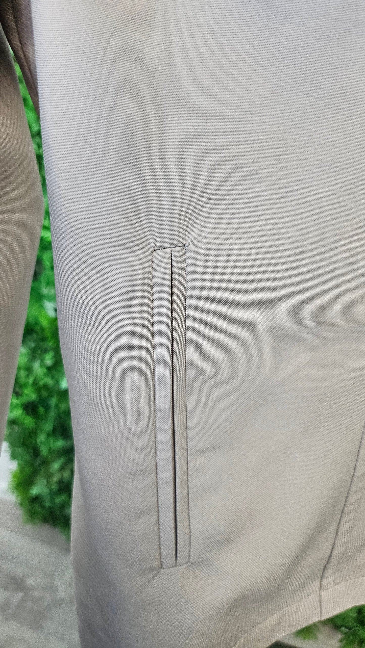 M&S Neutral Cropped Trench Coat (14)