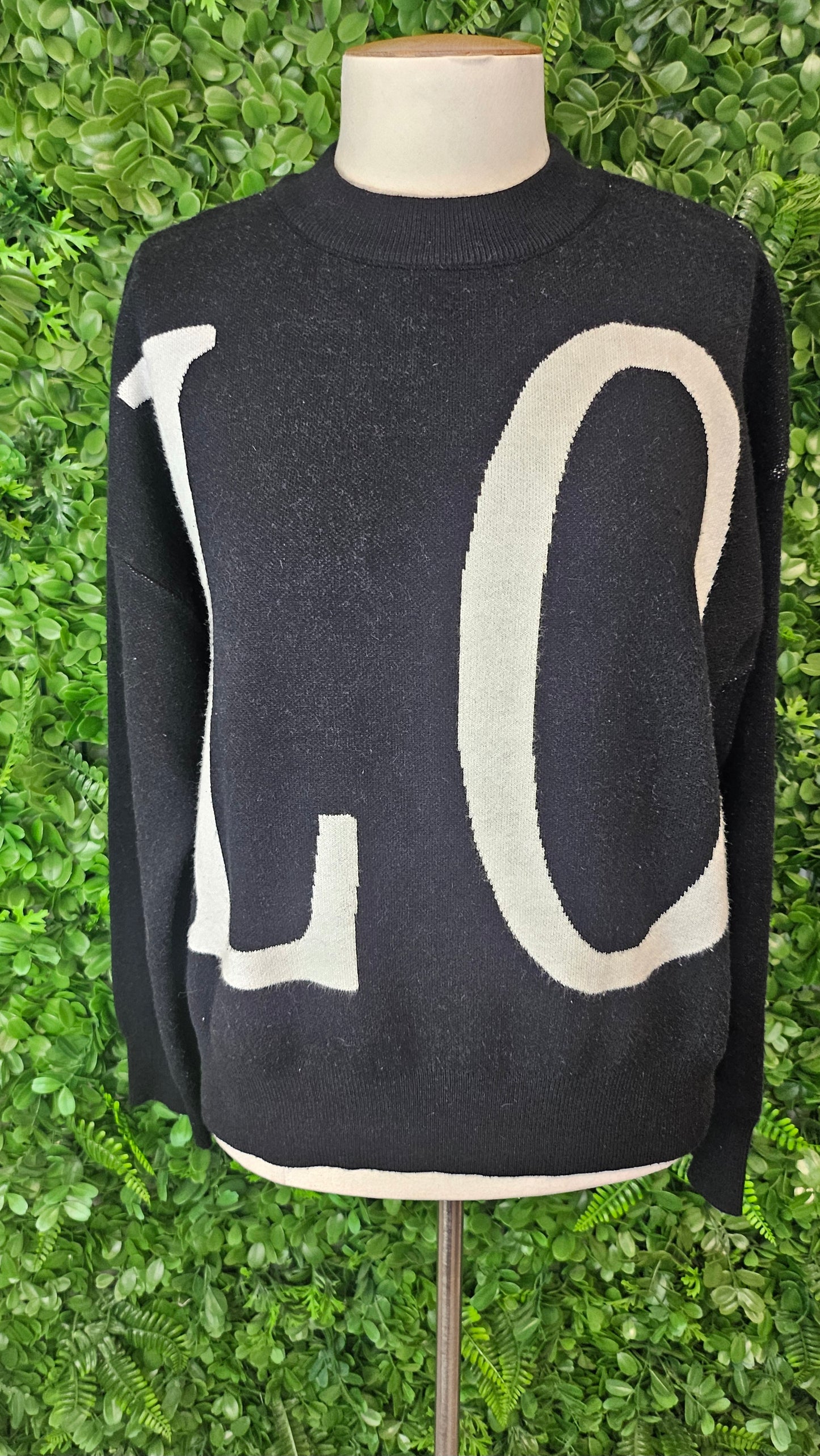 Lemon Tree Black LOVE Knit (10)