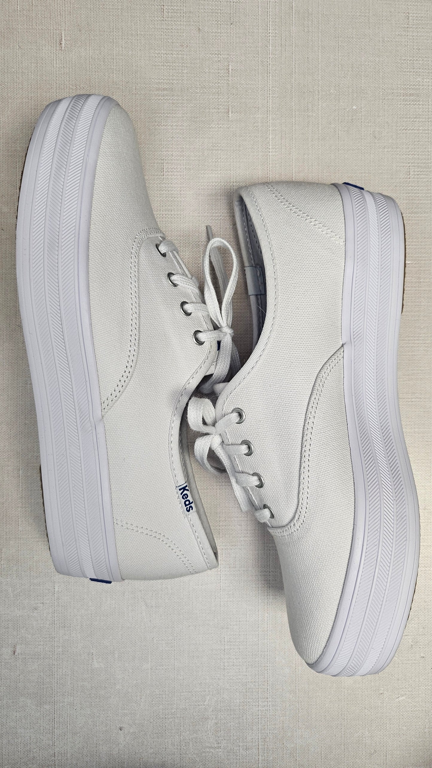 Keds White Platform Sneaker (37.5-38)