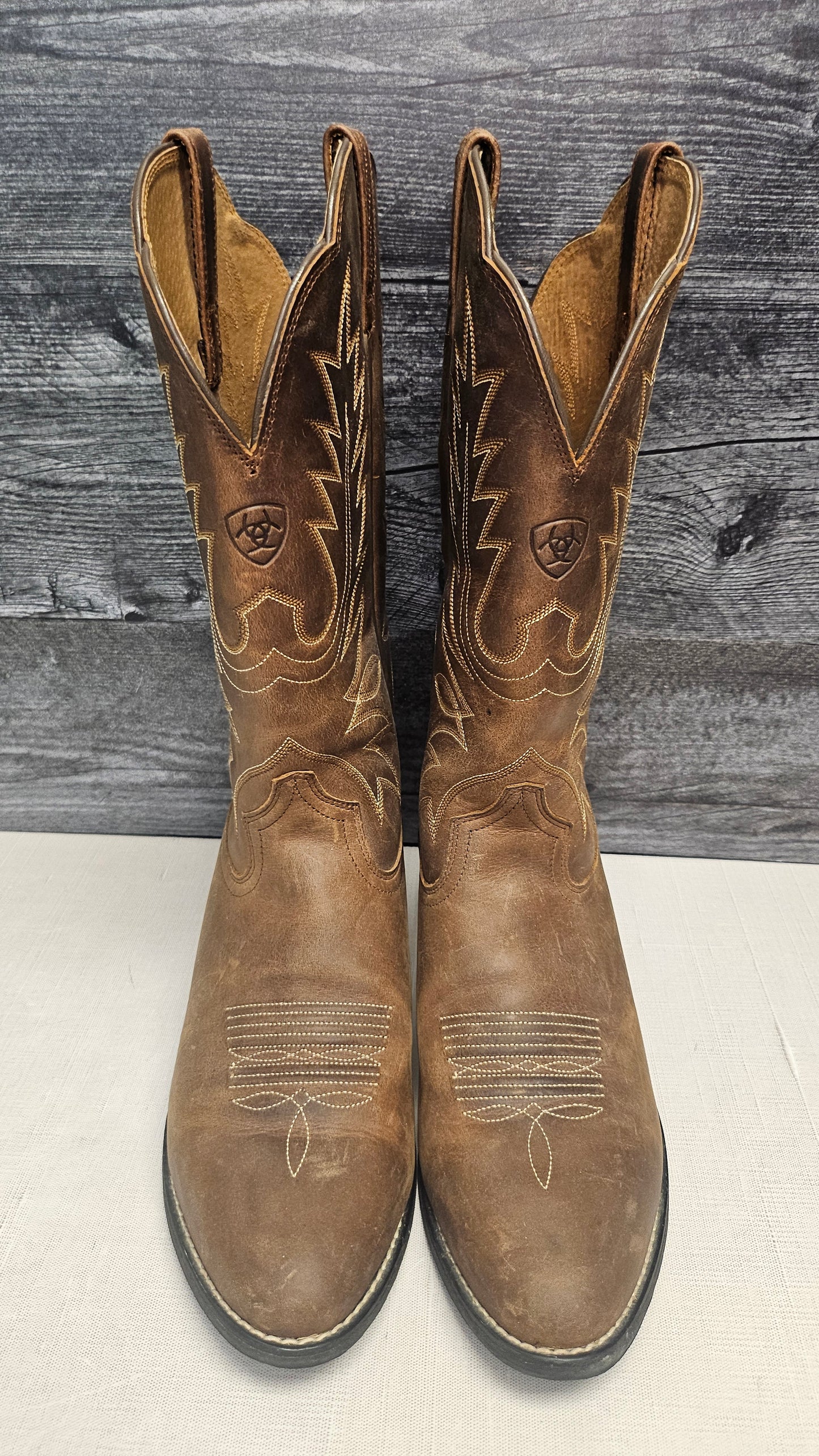 Ariat Tan Western Boots (40W)
