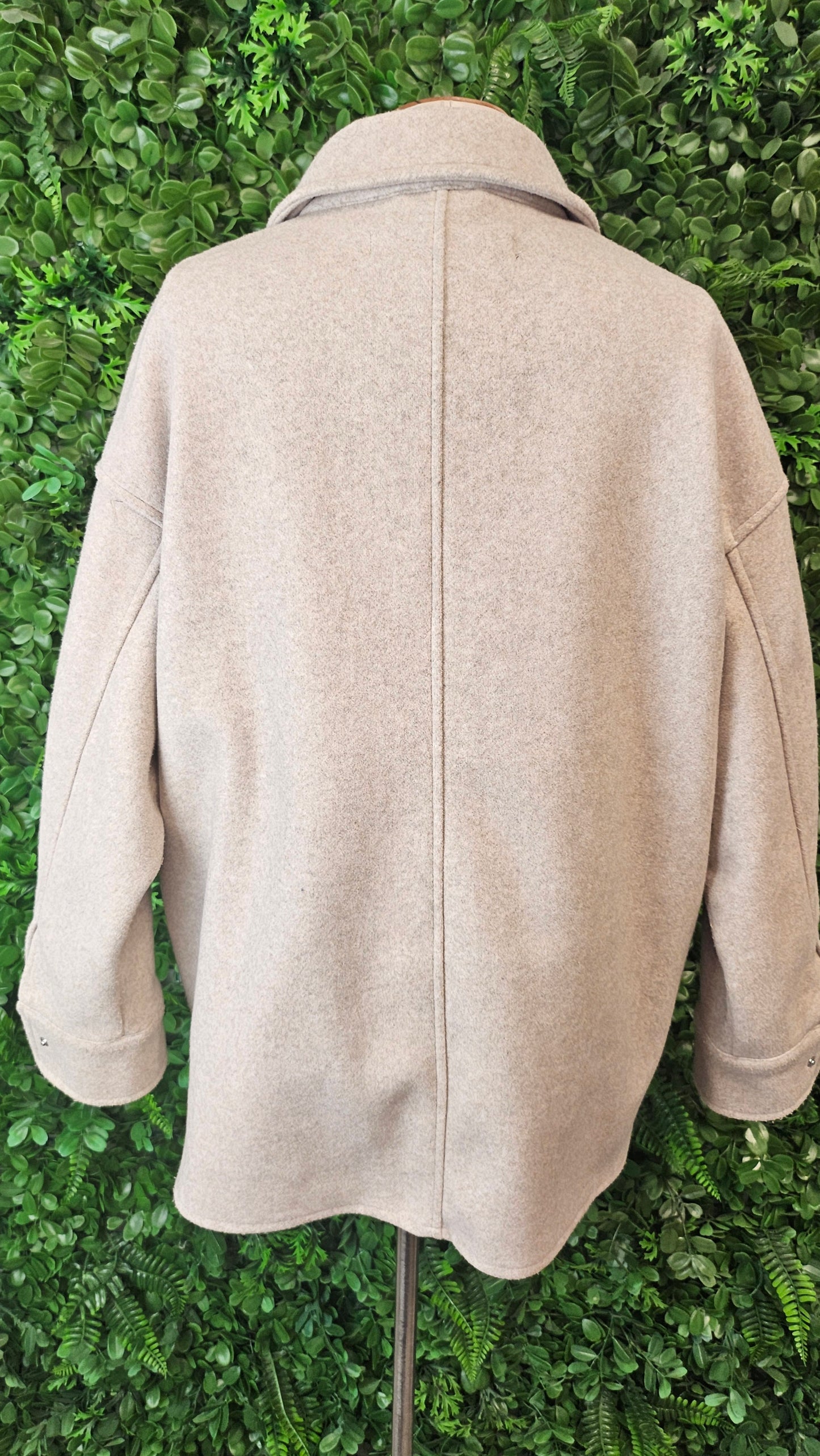Zara Beige Shacket (10-12)