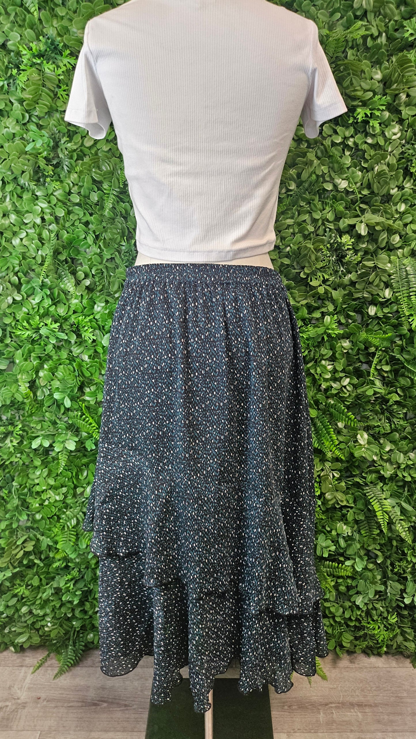 Decjuba Print Layered Maxi Skirt (14)