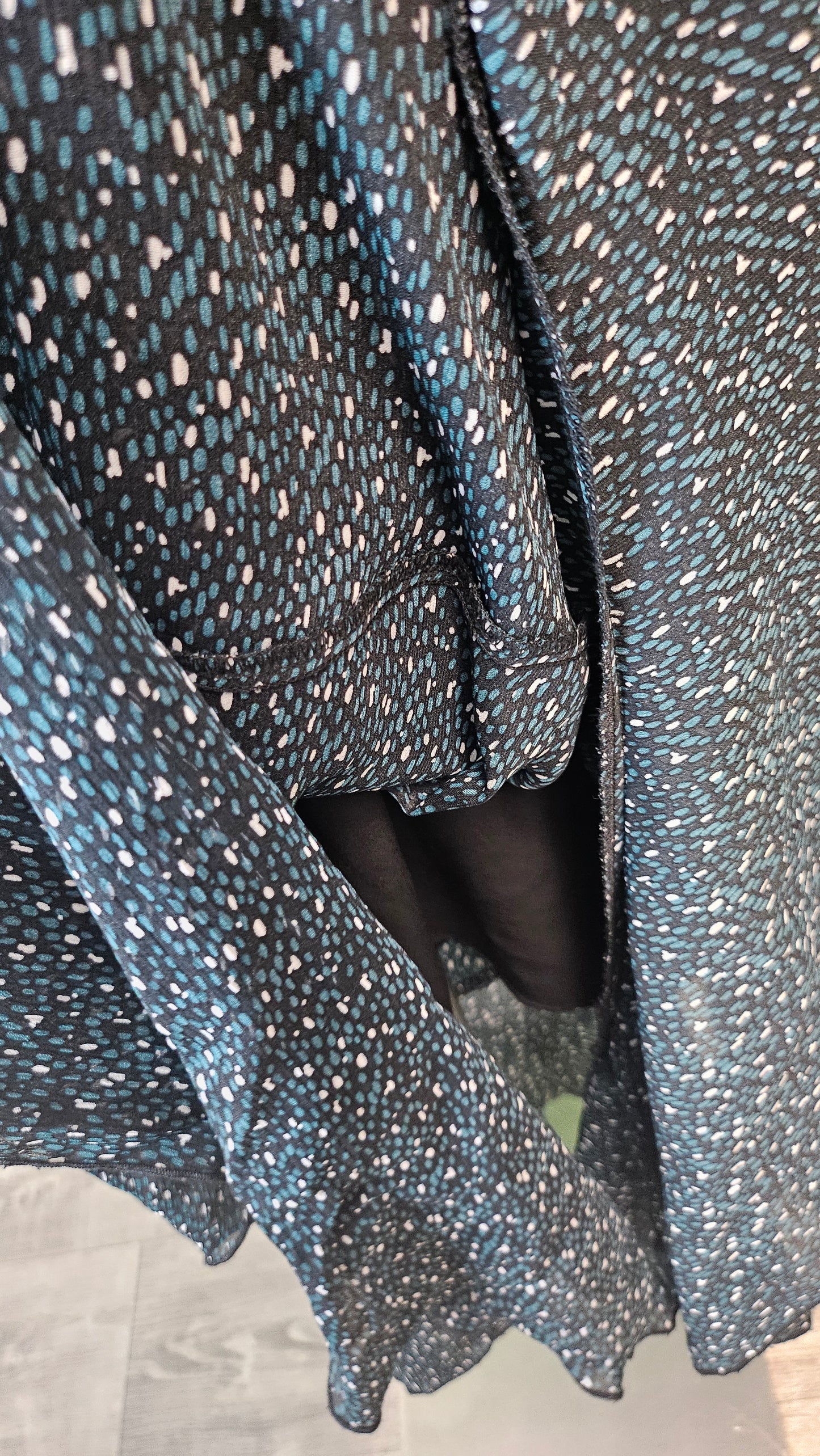 Decjuba Print Layered Maxi Skirt (14)
