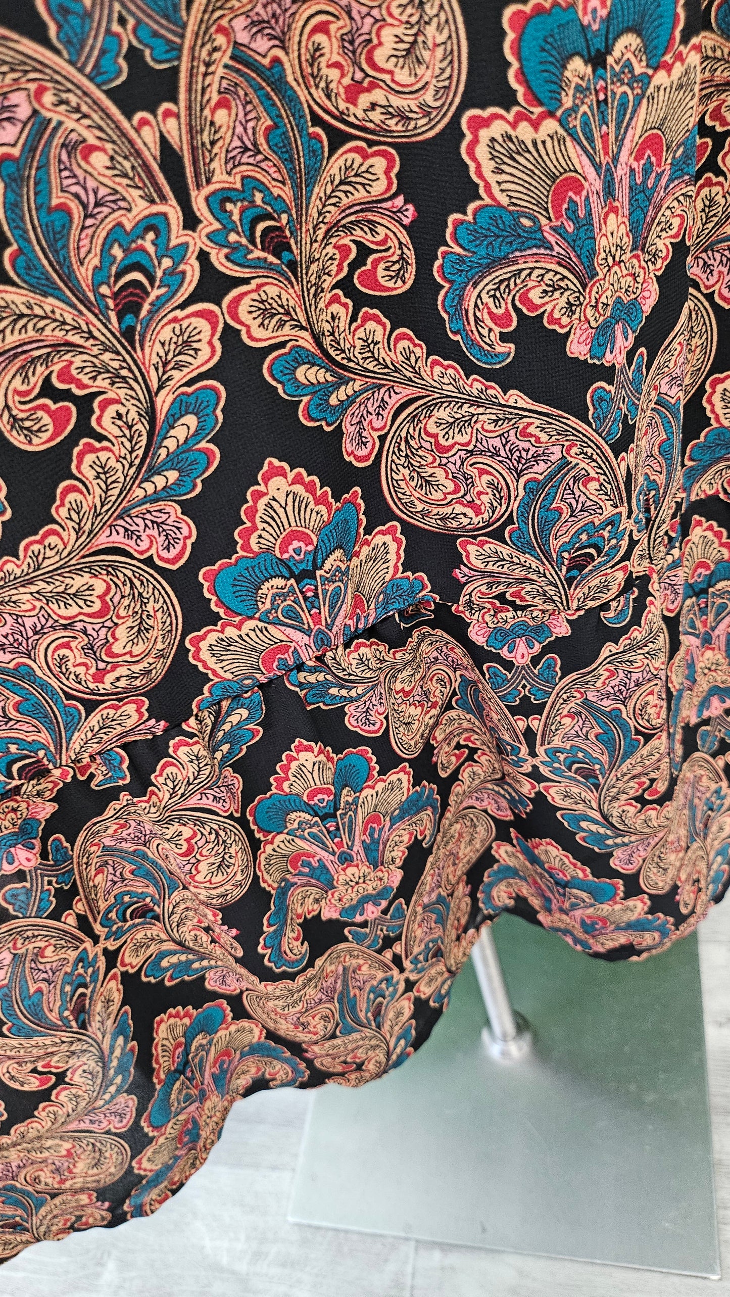Molly Bracken Print Long Sleeve Print Dress (10-12)