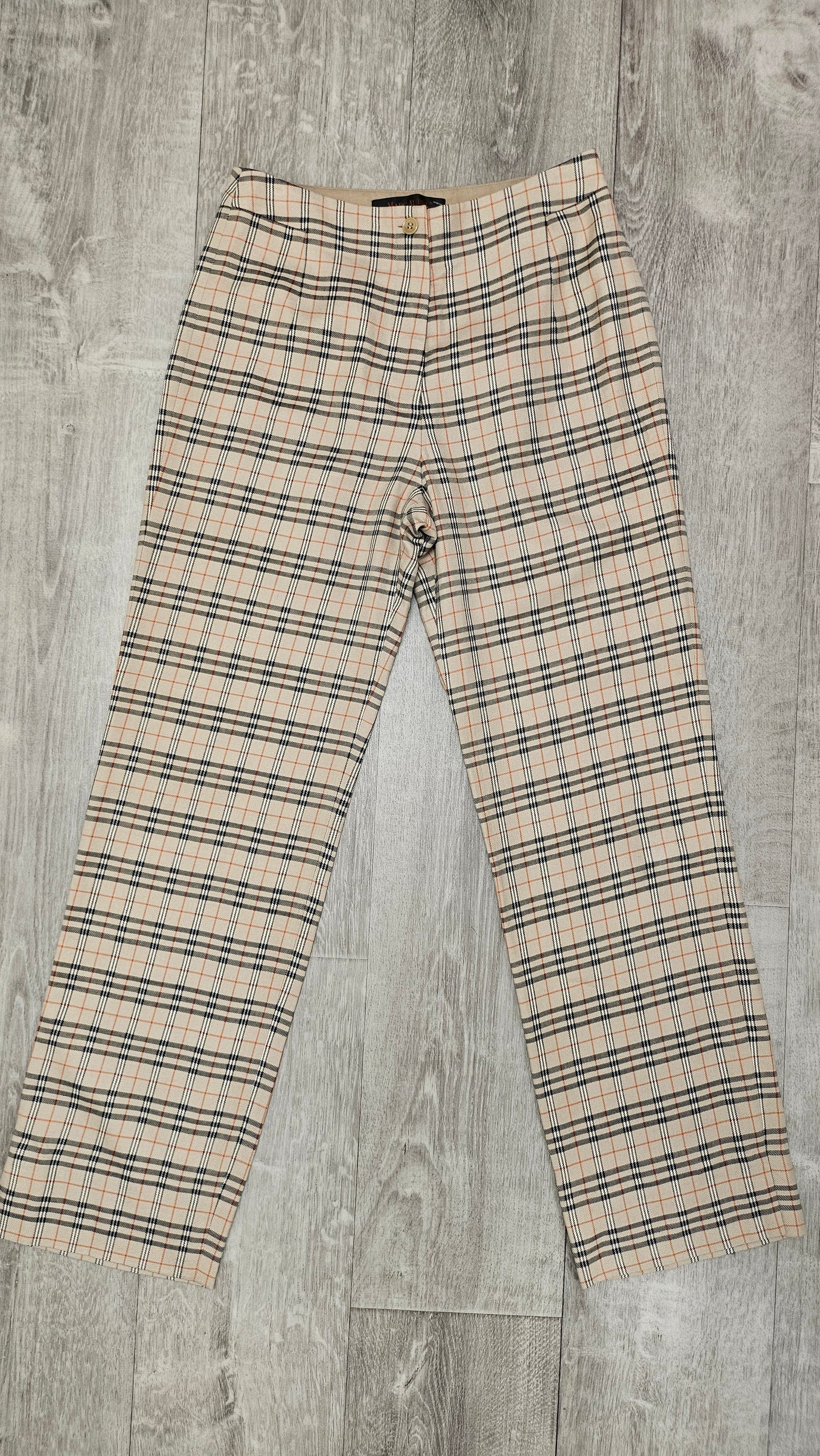 Marc Aurel Check Wide Leg Pant (10)