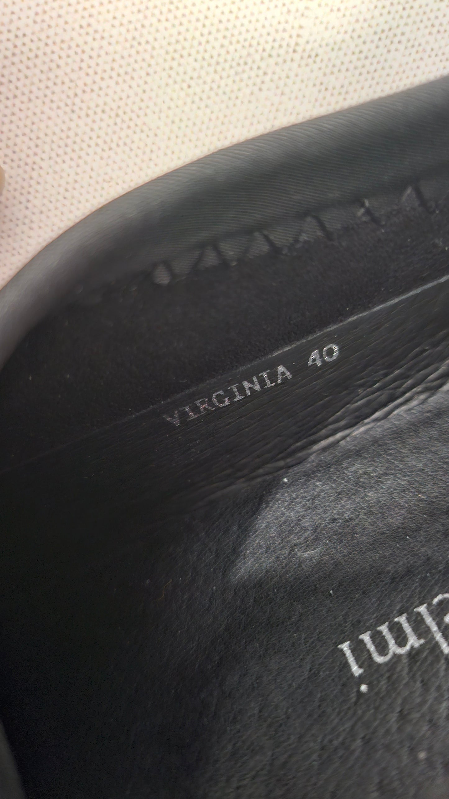 Isabella Anselmi Black/White Virginia Chunky Flat (40)