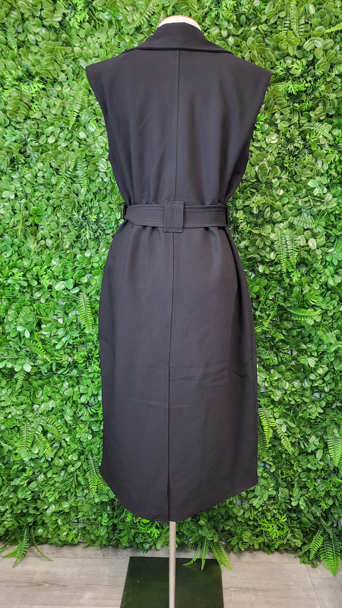 Decjuba Black Eloise Trench BNWT (8-10)
