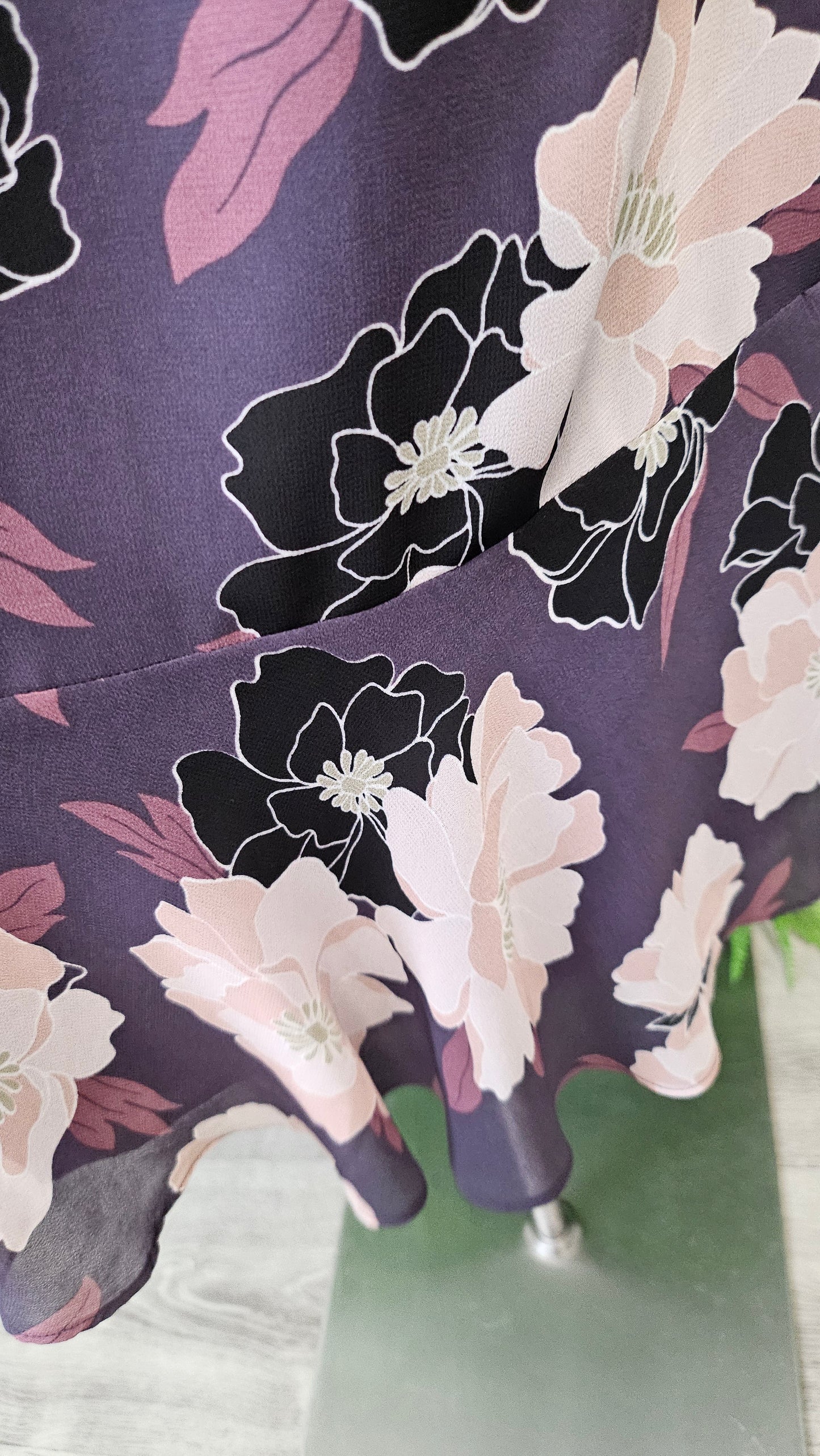 Jacqui.E Floral Frill Hem Dress (18)