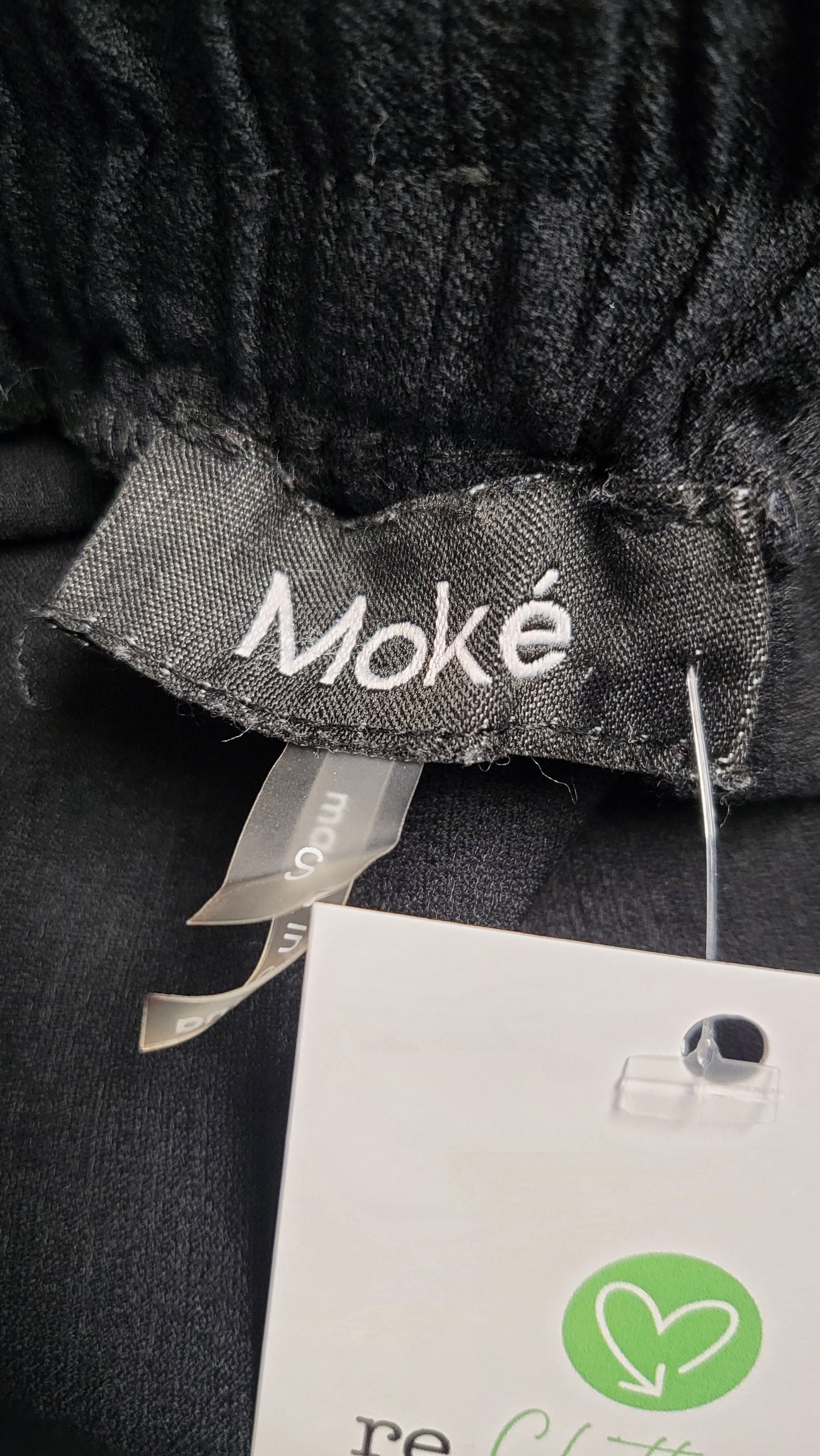 Moke Black Wide Leg Pant (8)