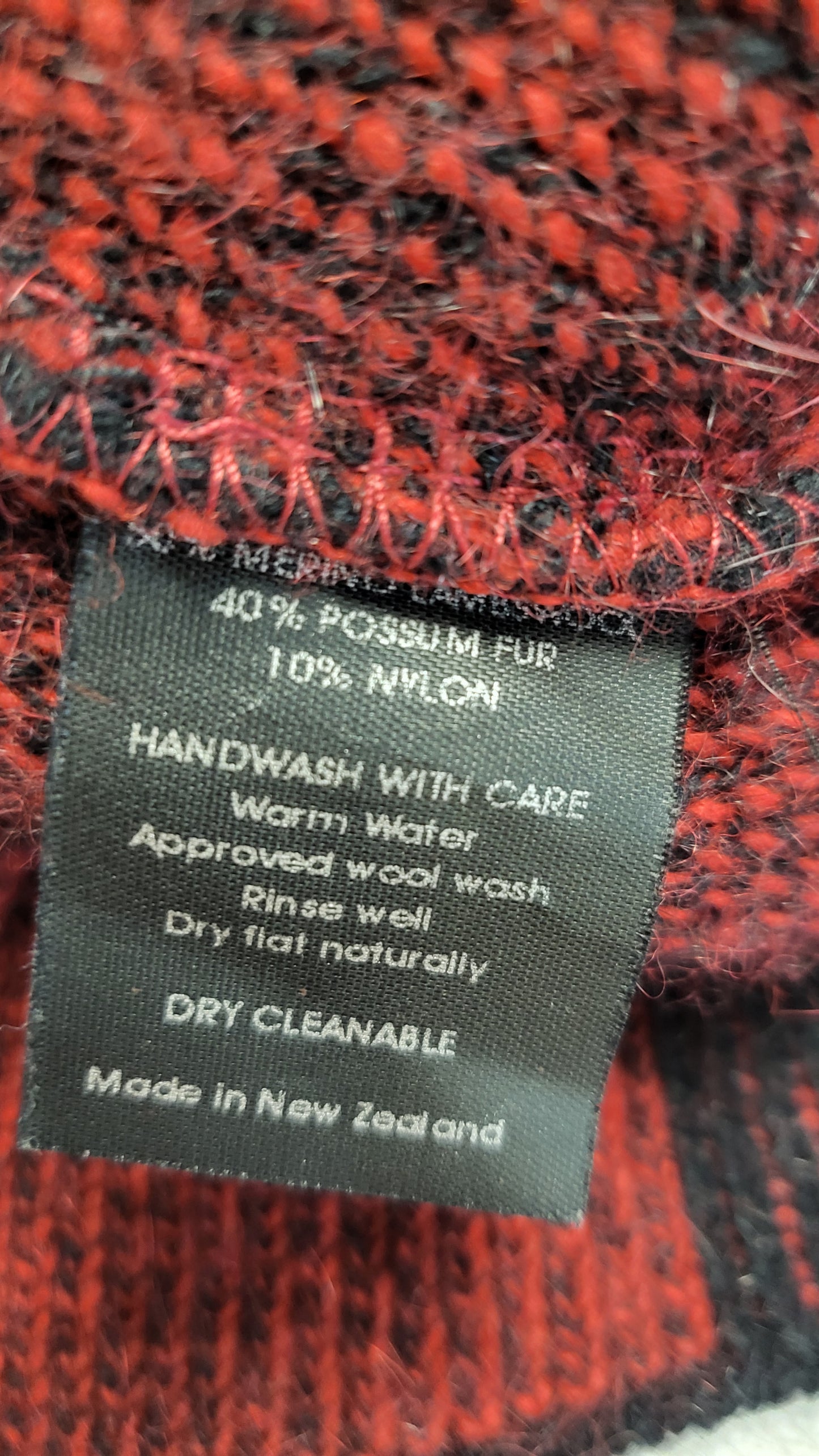 McDonald Check Possum Merino Vest (8-10)