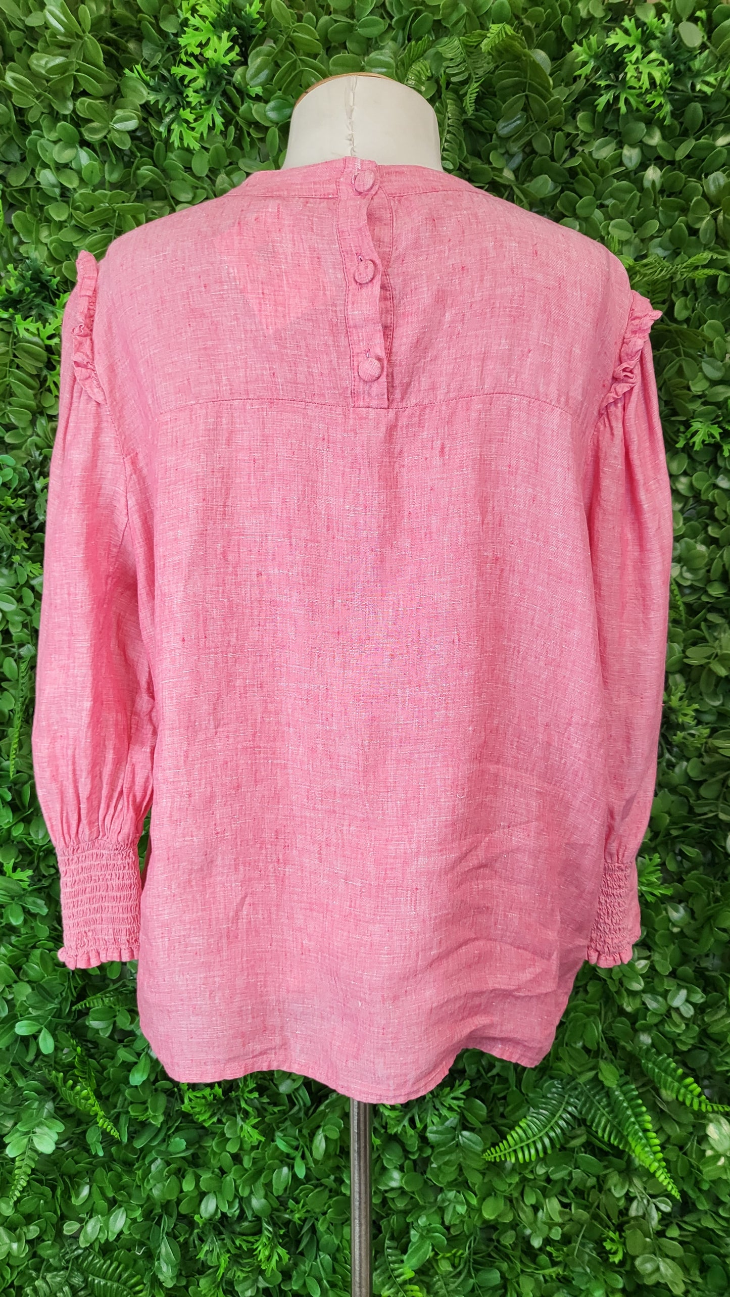 Max Pink Linen Top (14)