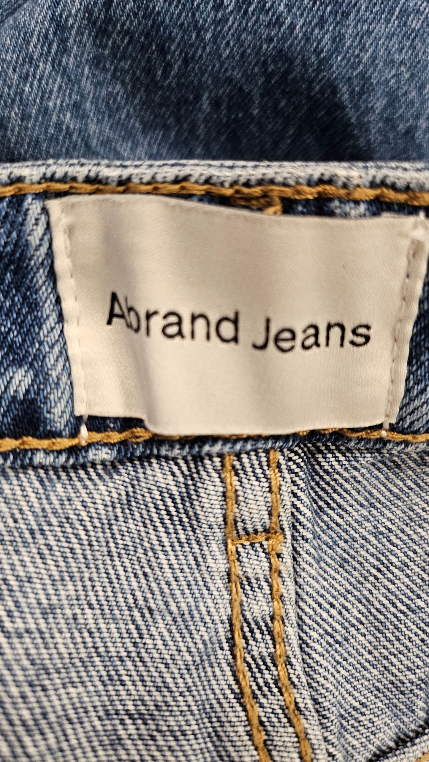 Abrand Vintage Blue Wide Leg Jean (8)