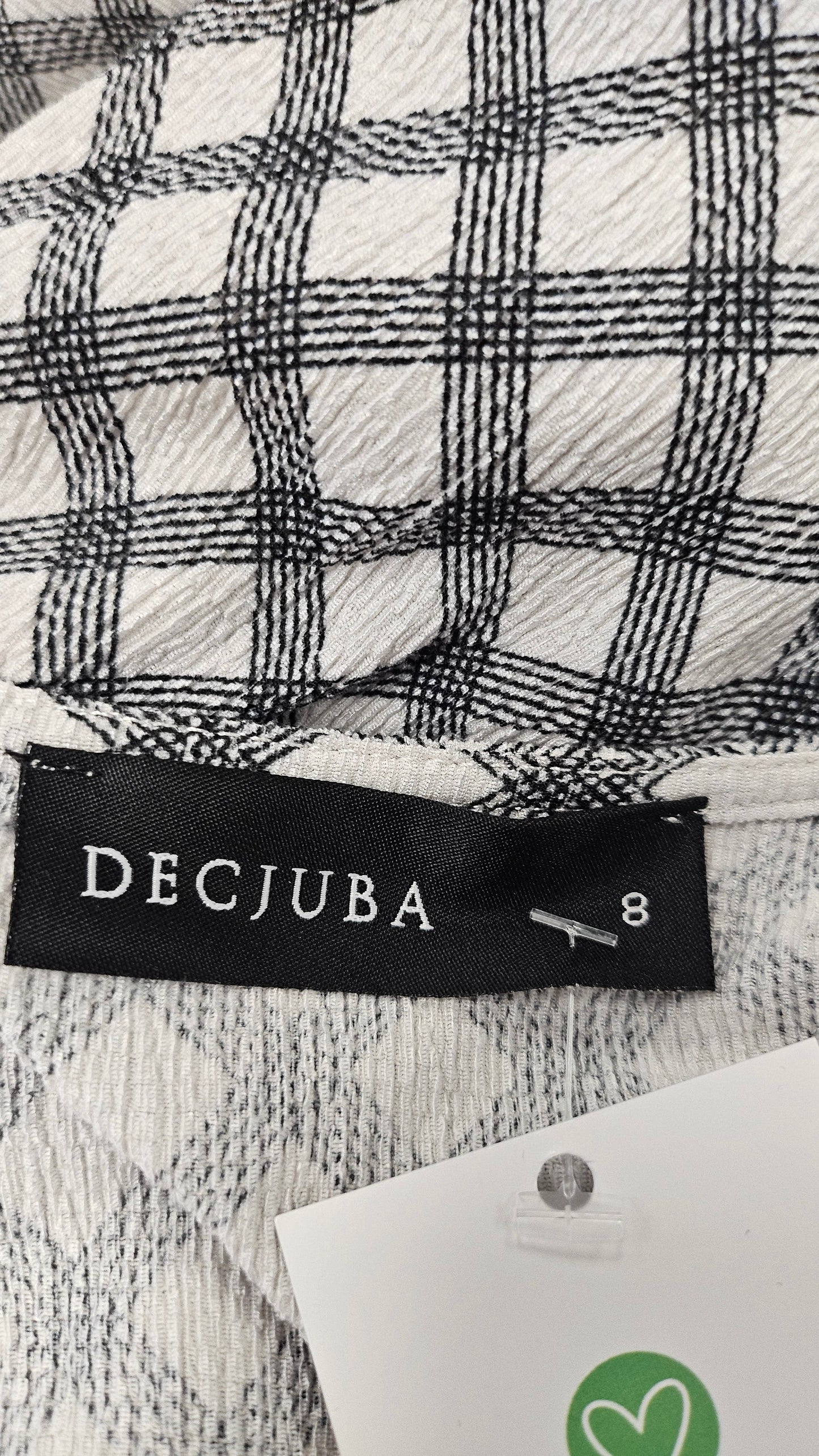 Decjuba Check Wrap Dress (8)